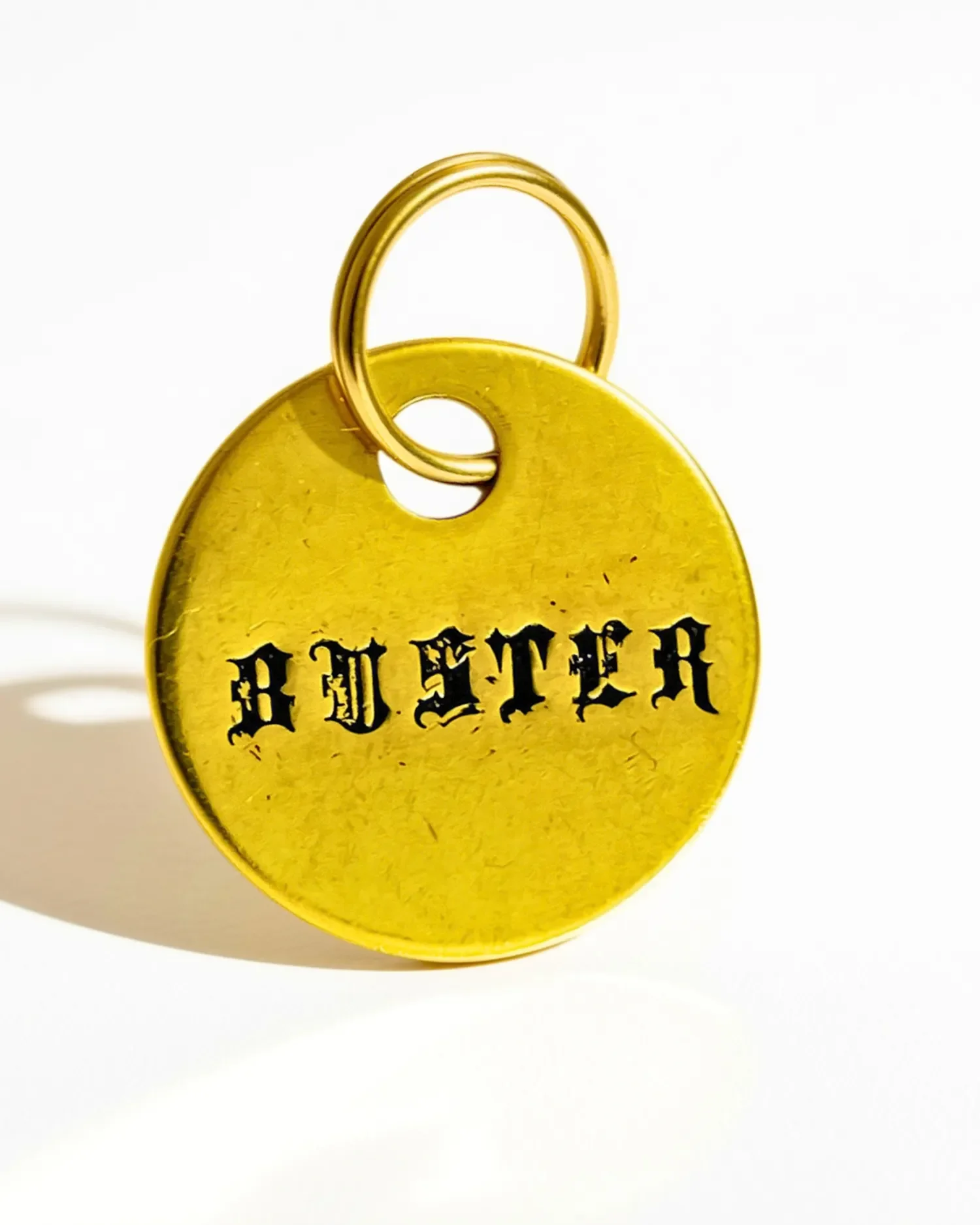 Custom Gothic Dog Tag