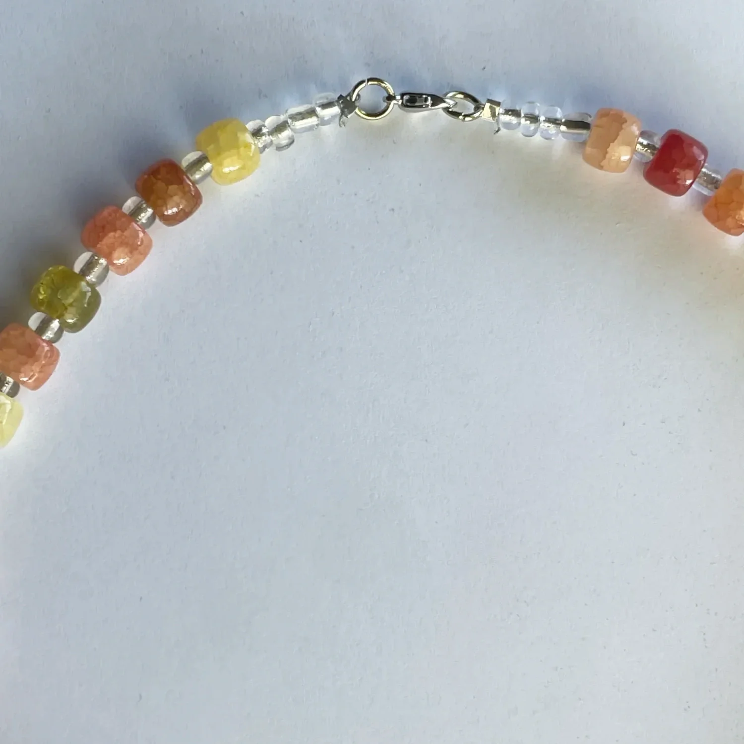 Hand-beaded spring choker by Babe's Hardware