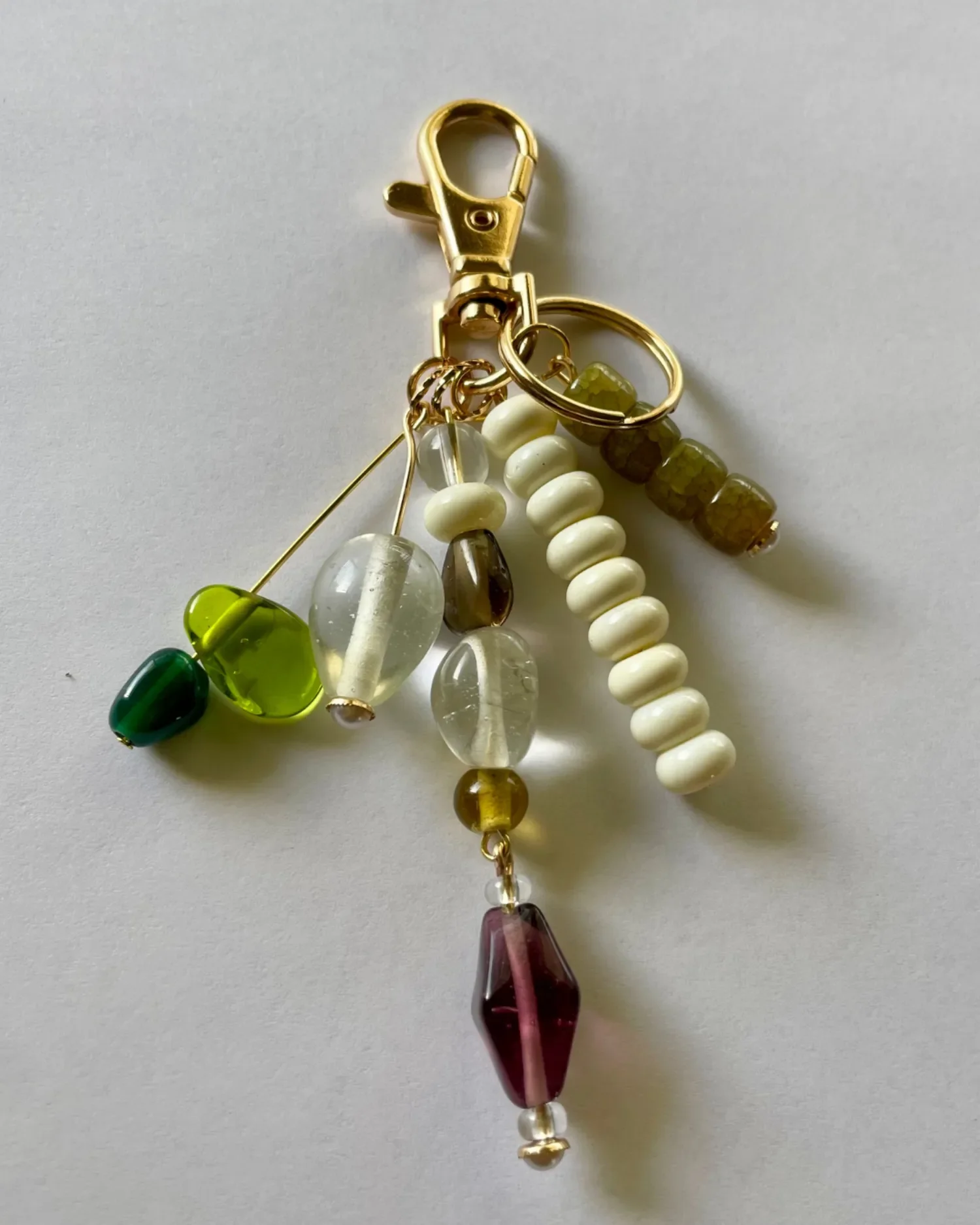 Mia Beaded Bag Charm