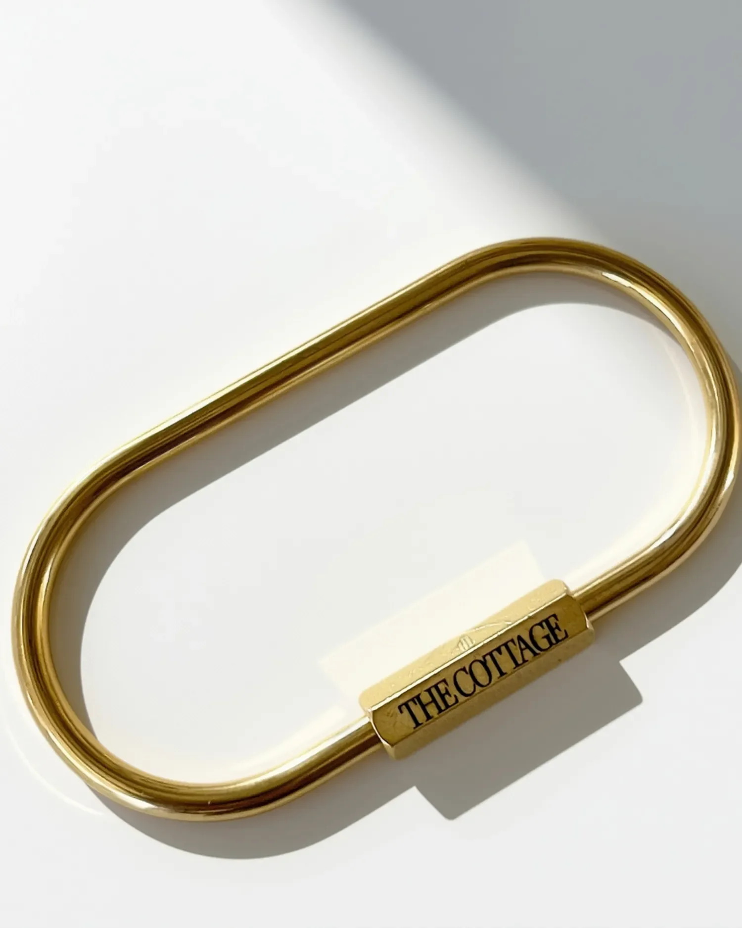 Brass Carabiner Keychain