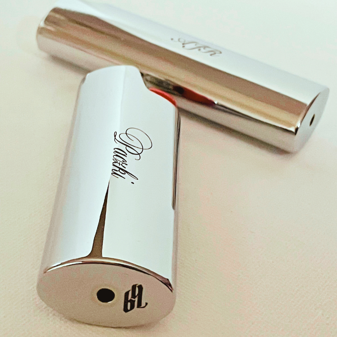 Custom Chrome Silver Lighter Case