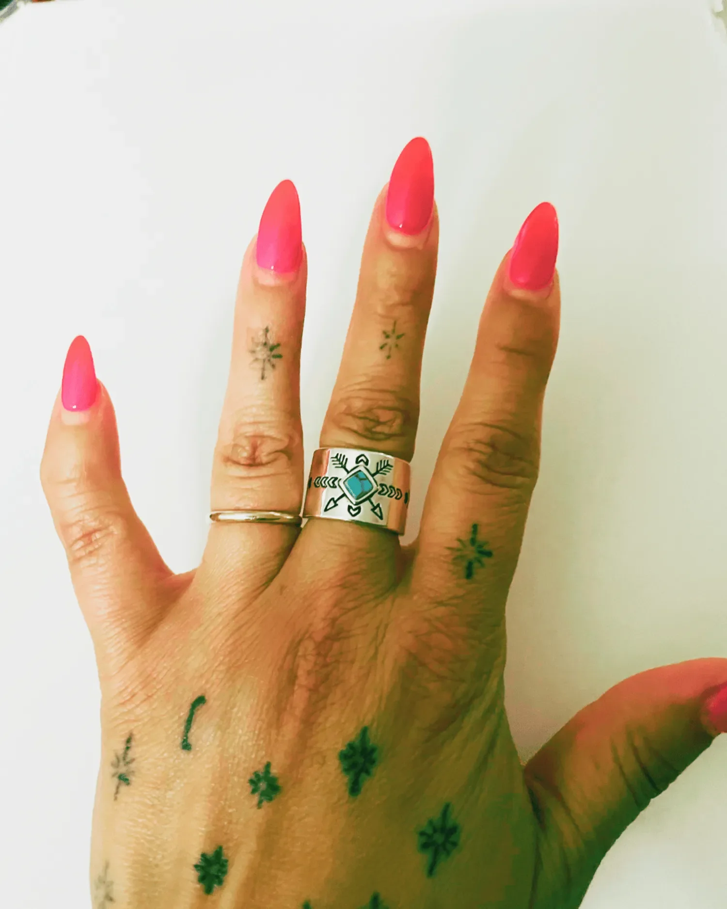 Sterling Silver Adjustable Native American Ring