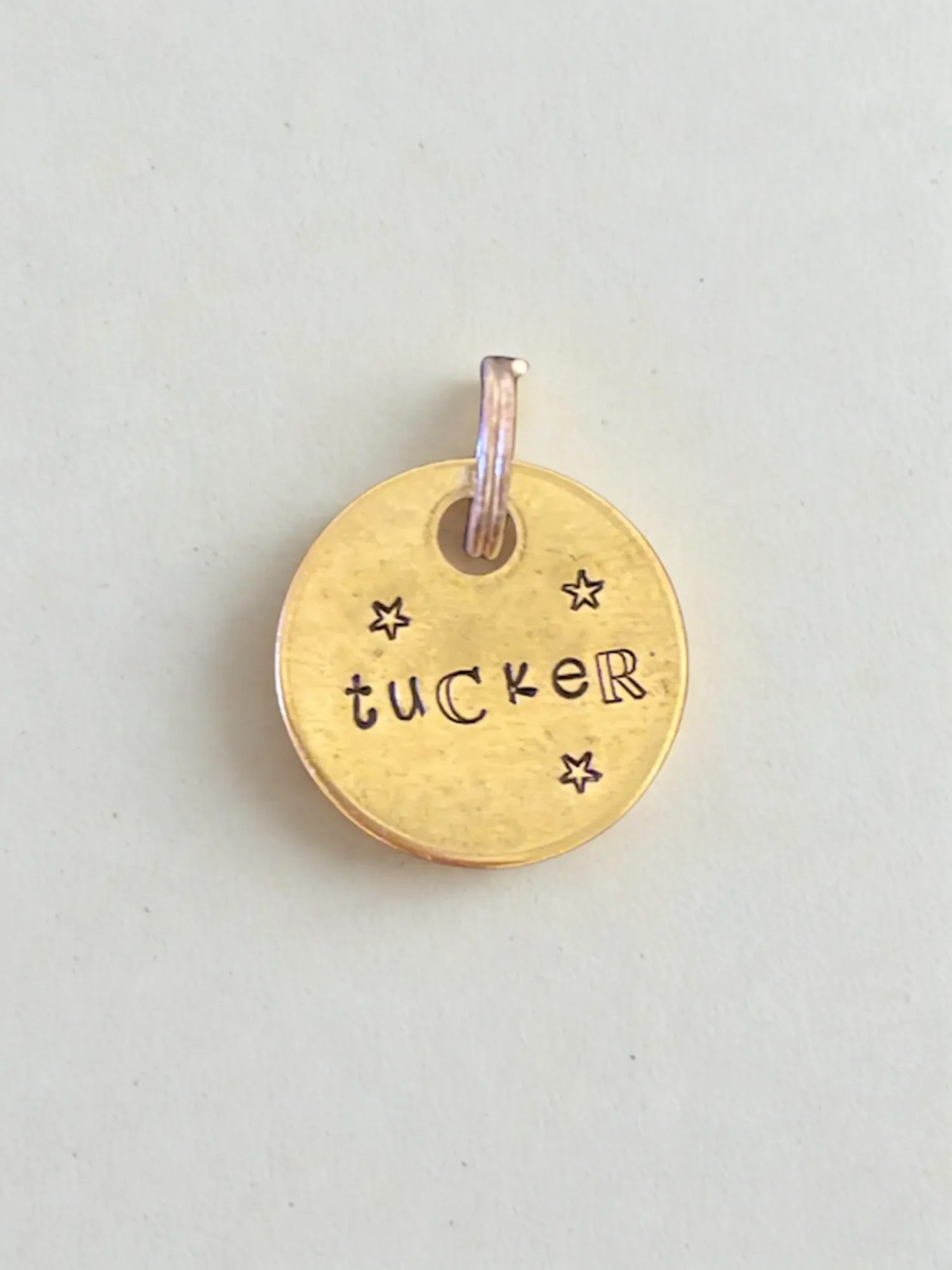 Babe's Brass Pet ID Tag
