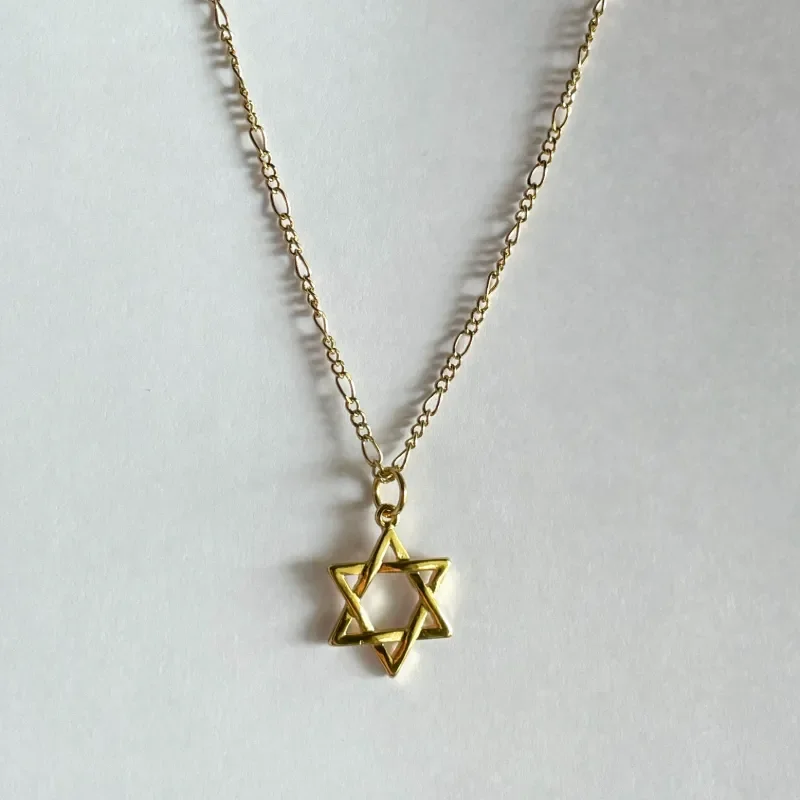 Gold Jewish Necklace