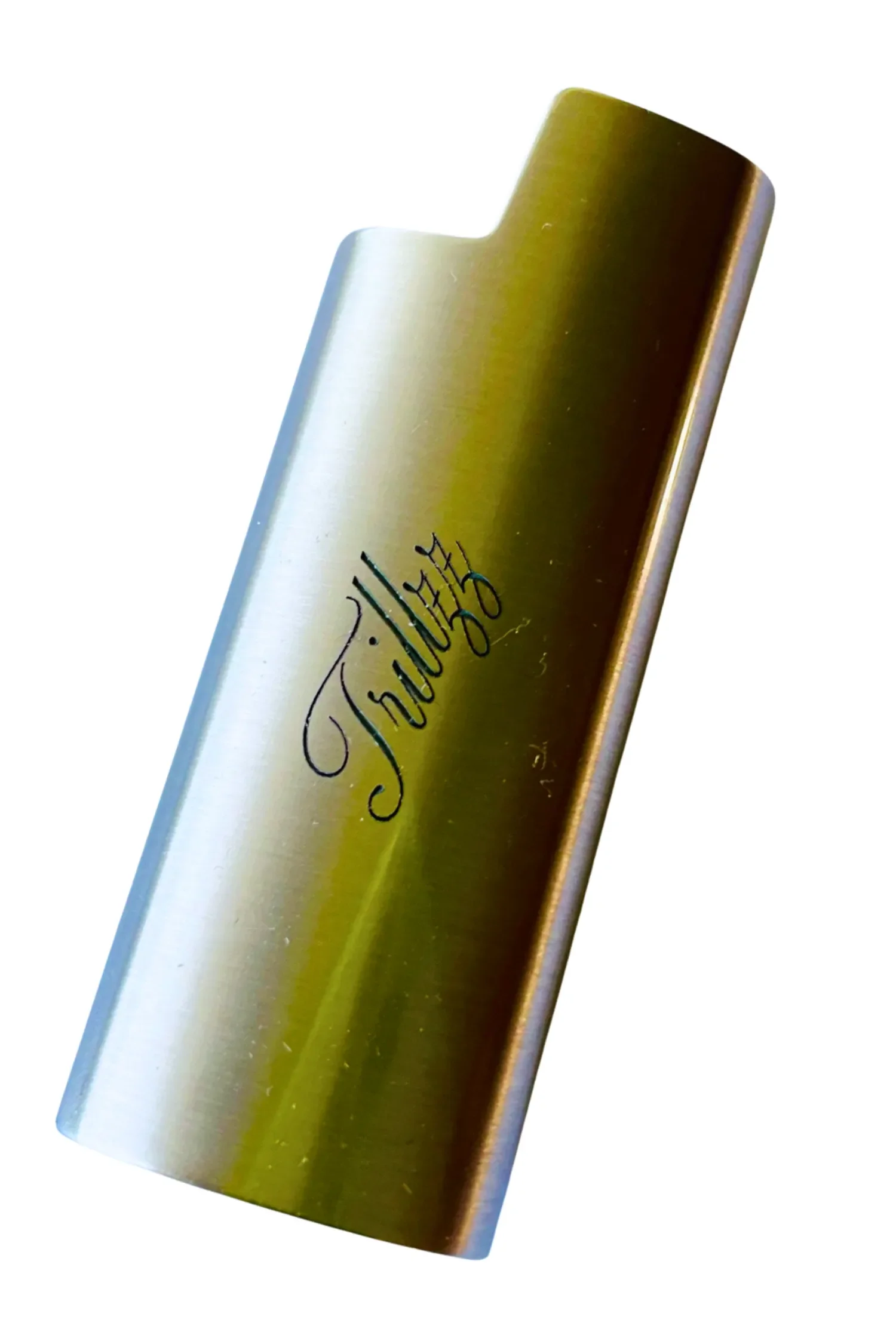 Custom Silver Mini Lighter Case
