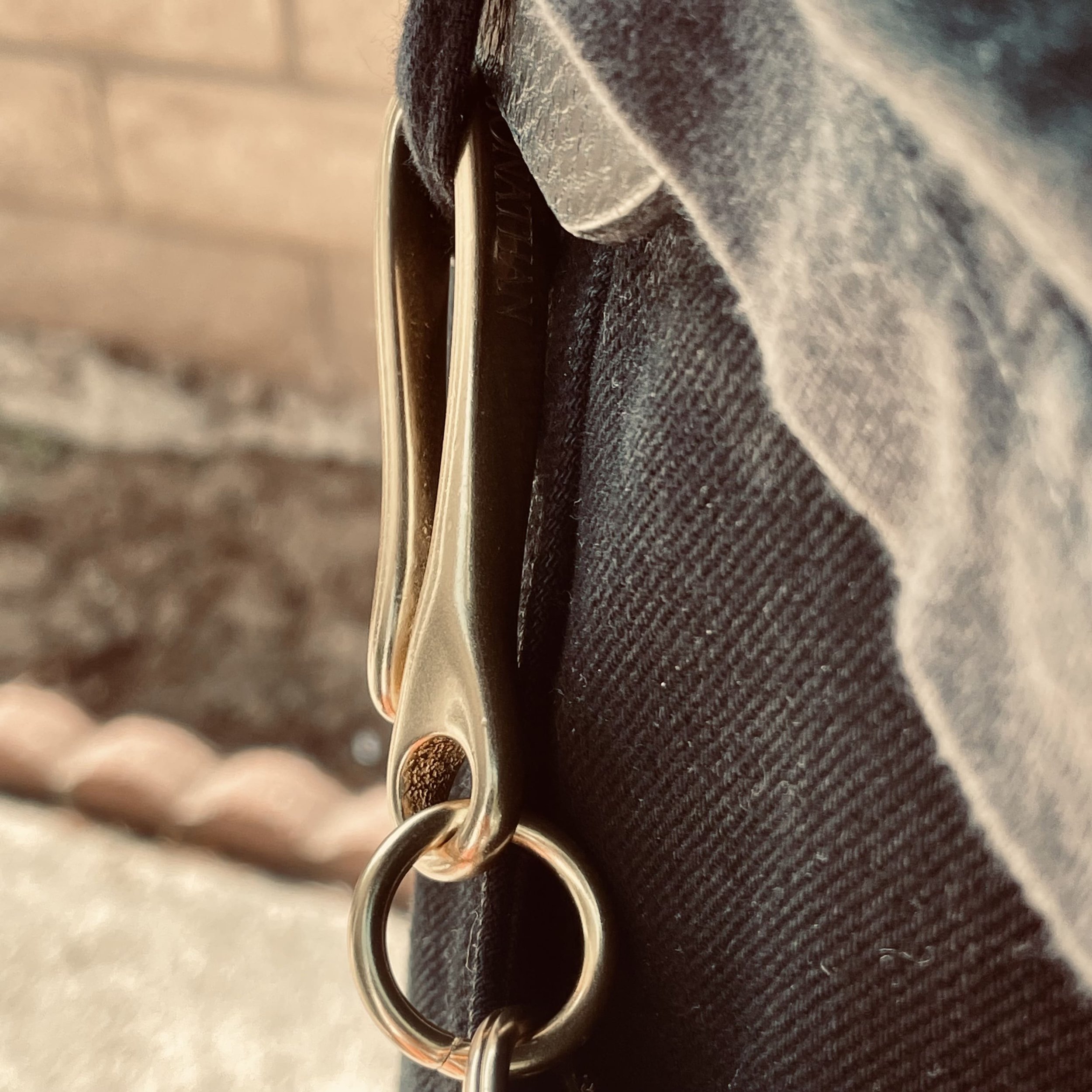 Personalized Japanese Fish Hook Keychain by Babe's Hardware