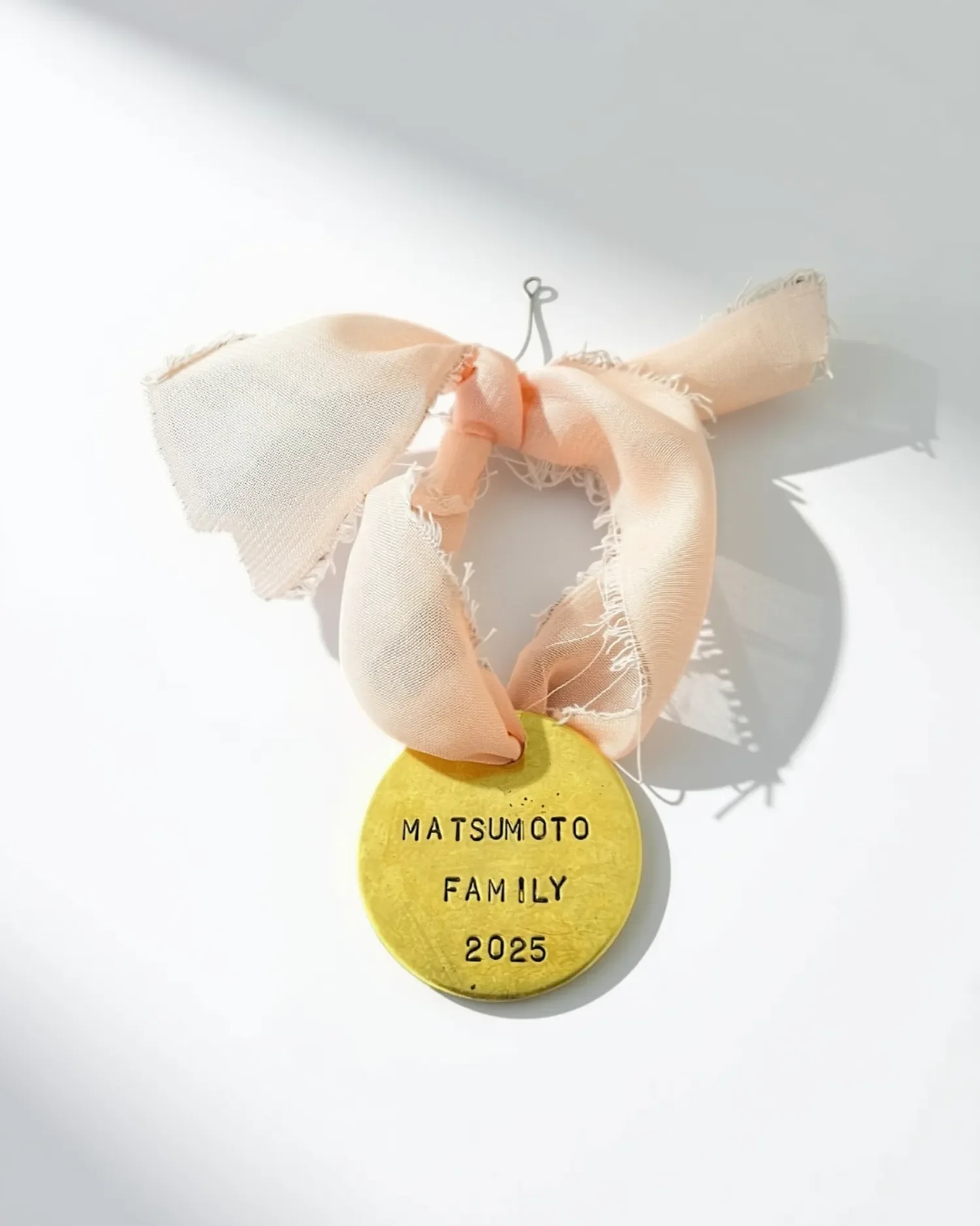 Custom Family Name Ornament