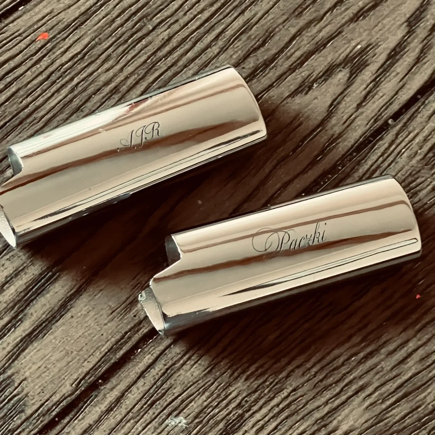 Babe’s Hardware custom engraved stainless steel lighter case