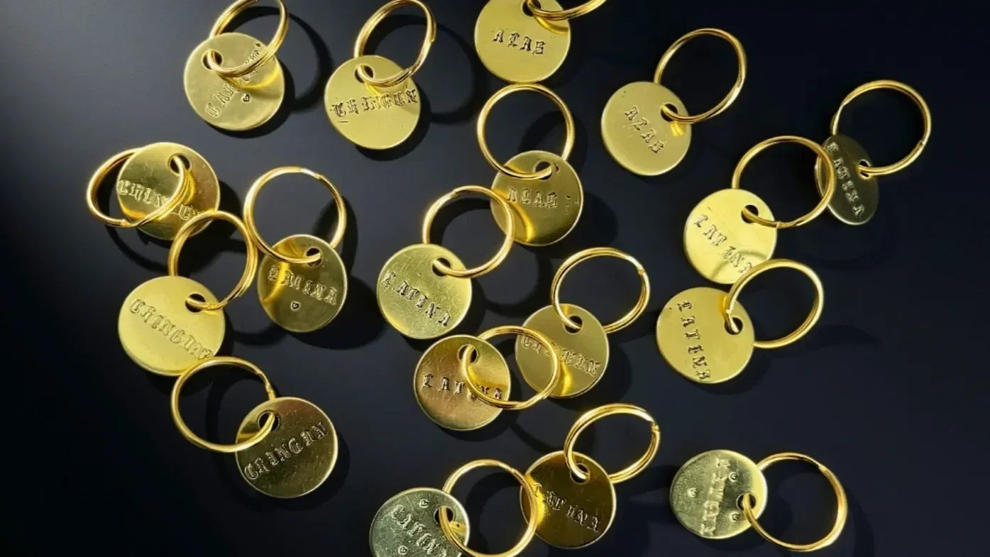 Custom Keychain tags from Redbull Hispanic Heritage Party
