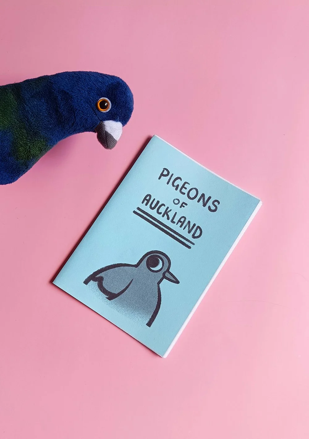 A collection of illustrations and stories of Pigeons around Auckland city.