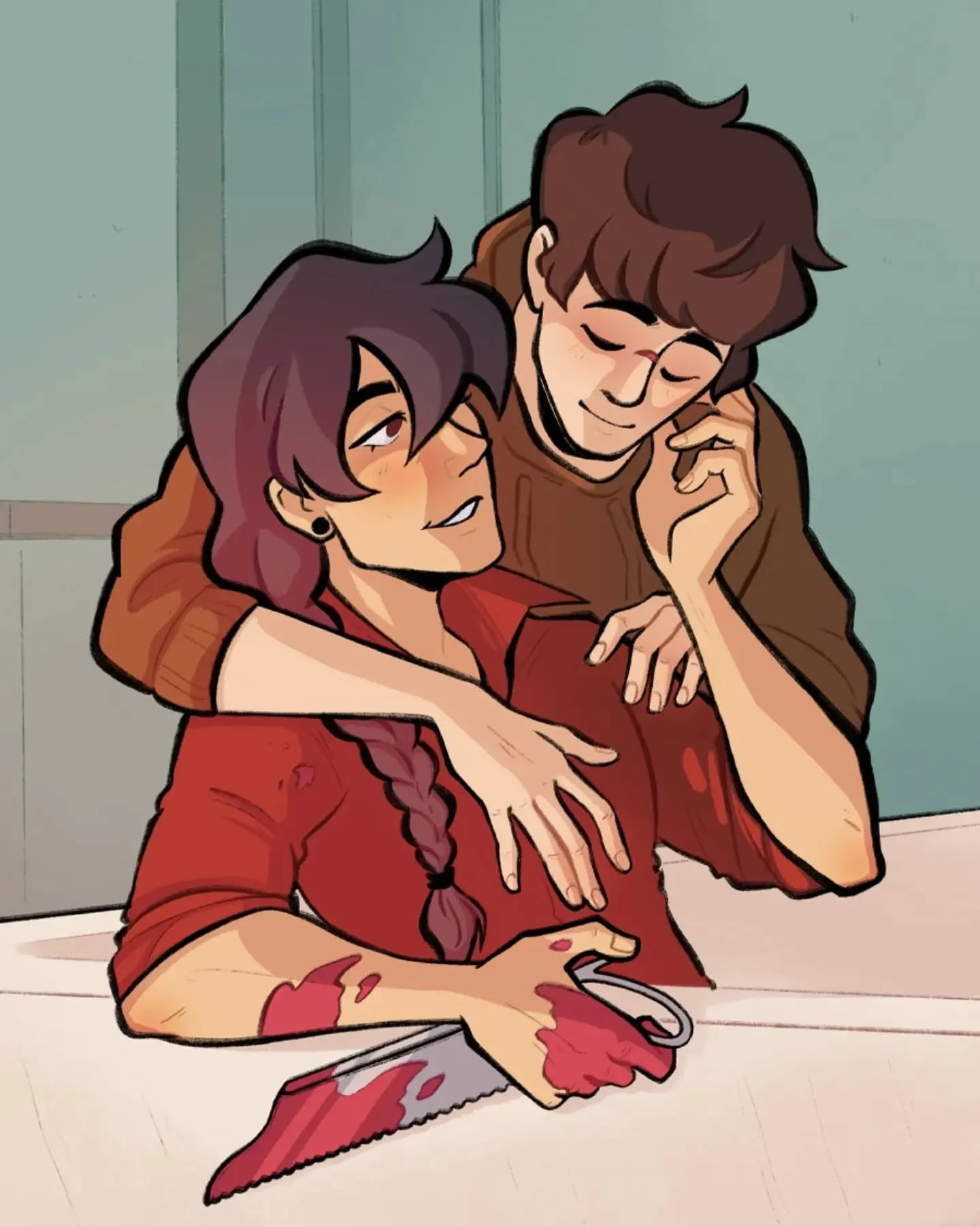 These were some of the older alt chapter covers I did for Griefer Belt a while ago!

You can now download all of Griefer Belt for just a $1 for the next month on ITCH!

#grieferbelt #grieferbeltupdate #webcomics