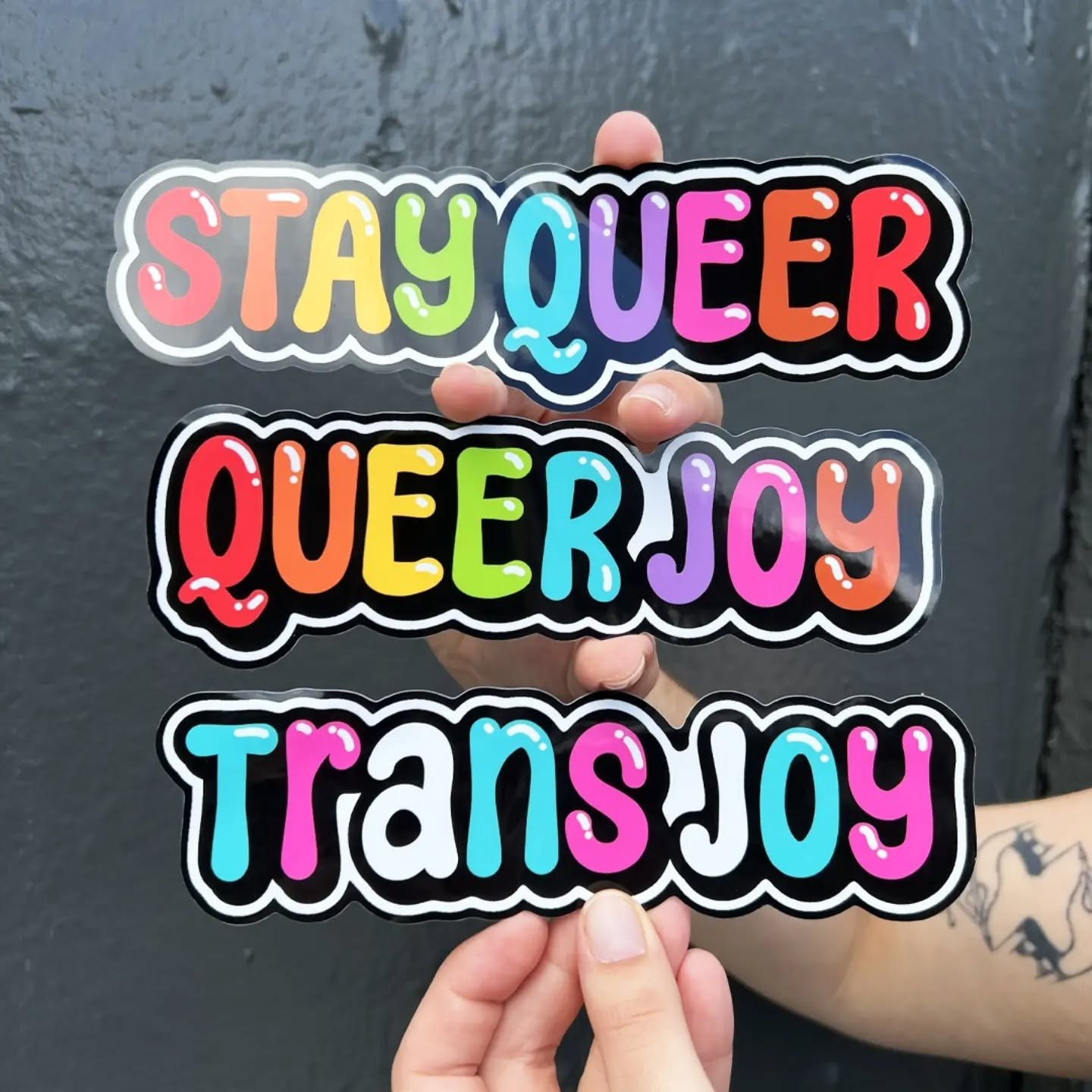 New Bumper stickers available at Armageddon Expo! 🏳️&zwj;🌈🌈💖

#smallbusiness #artistalley #armageddonexpo #queer #newzealand