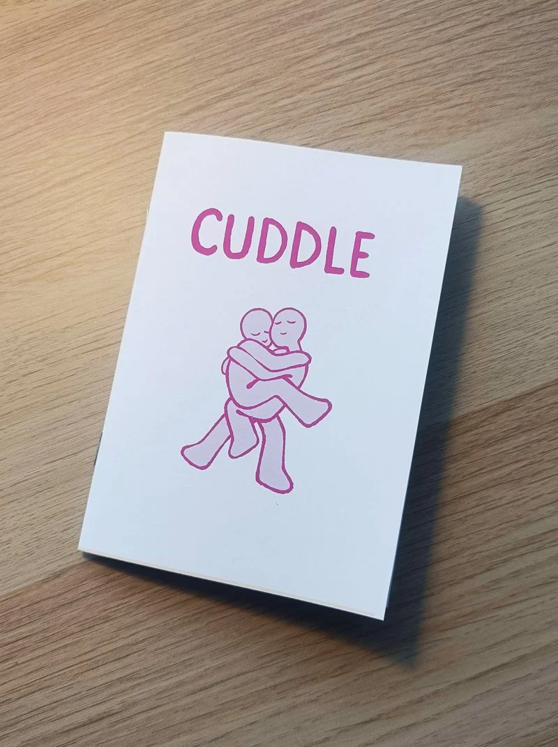 A zine about getting cozy in bed