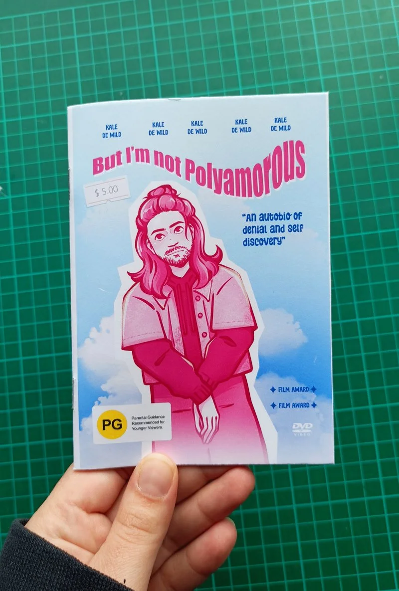 A zine about come to terms with accepting new labels and identities.