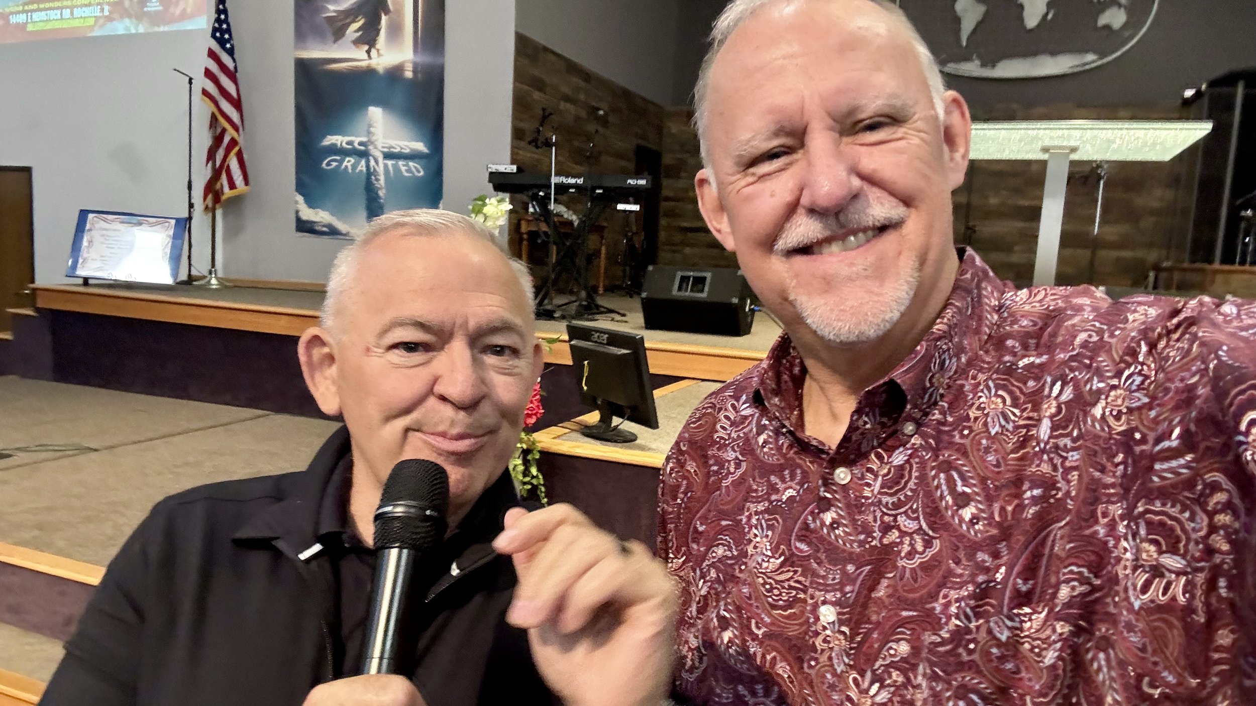 Apostle James Horvath and Stephen Strader
