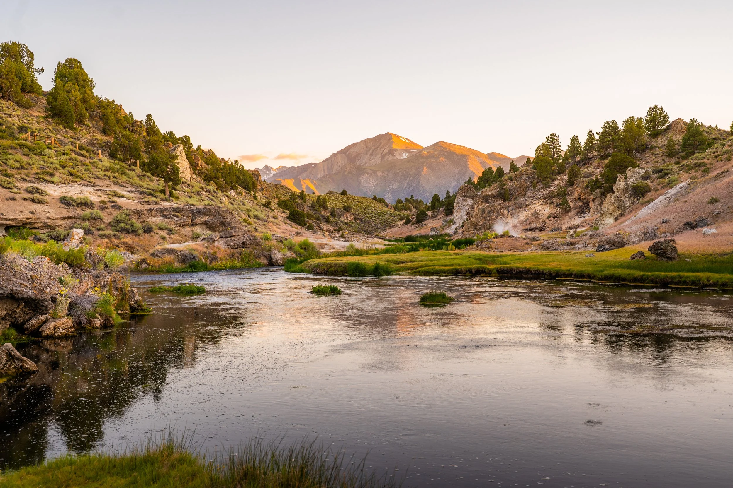 Support Hot Creek (15% donated per print sale to No Hot Creek Mine - see description for more info)