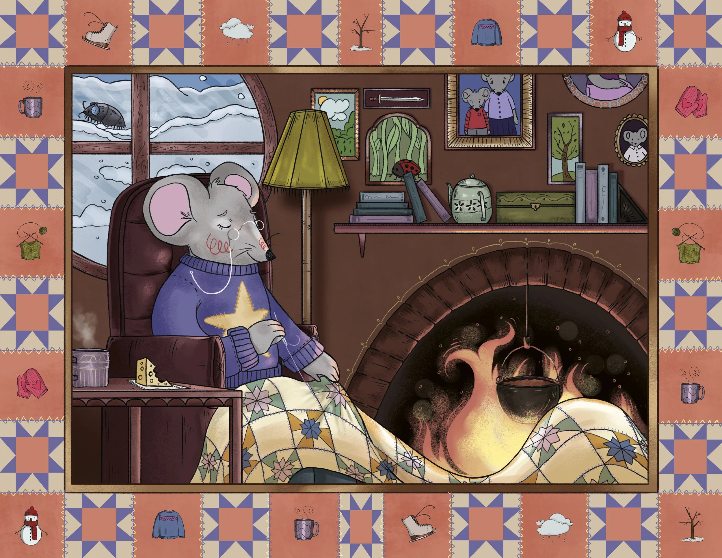 Calendar 2027: February.