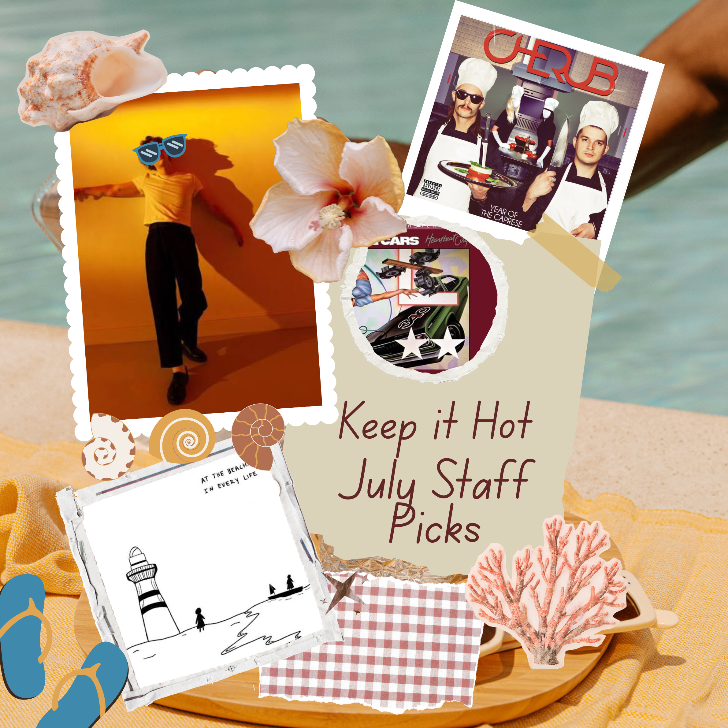 Keep it Hot with July’s Staff Picks