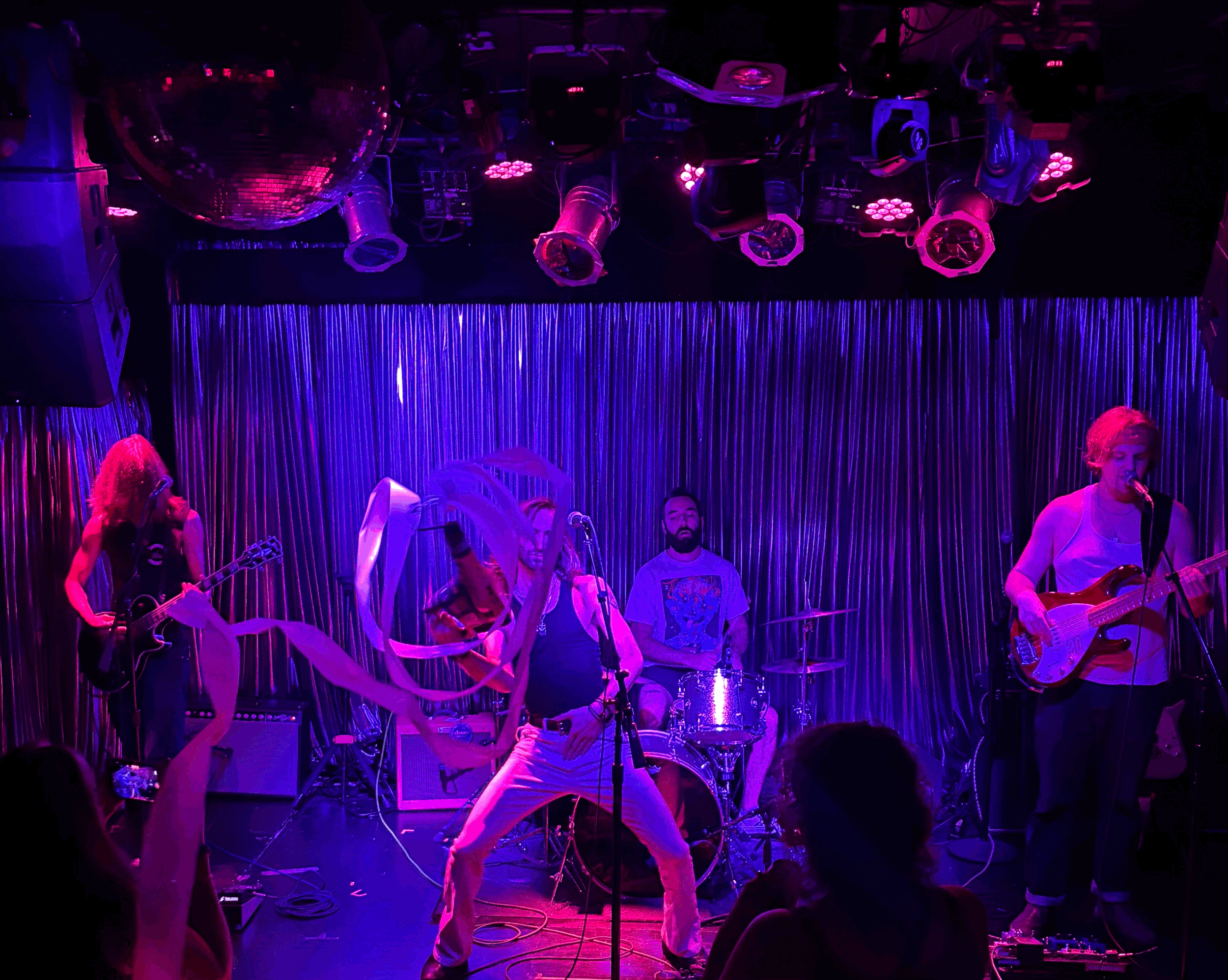 Dr. Boat Administers Electric Guitar Therapy at Bowery Palace