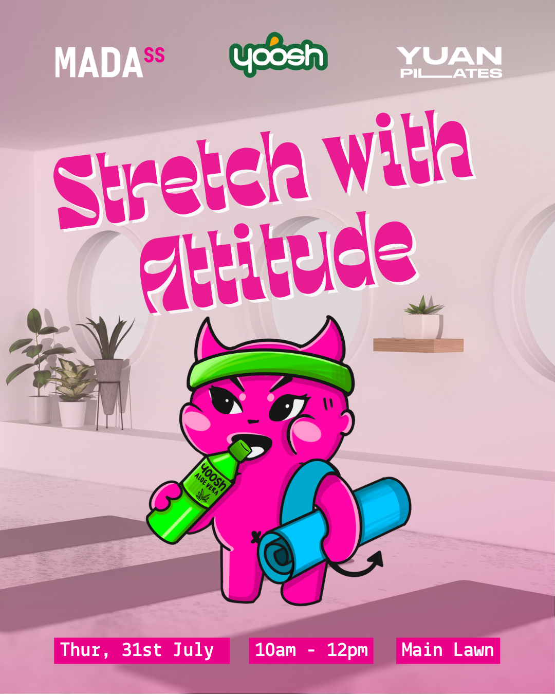 Stretch with Attitude x Yuan Pilates