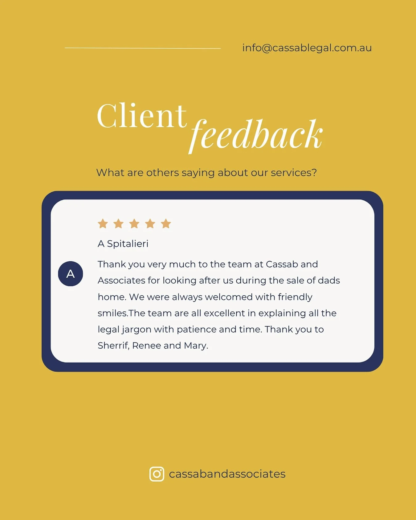 Every 5-star review means the world to us. It&rsquo;s more than just a rating &mdash; it&rsquo;s a reflection of the trust our clients place in us.

Your feedback motivates our team to keep delivering detailed, clear, and effective support.

Thank yo