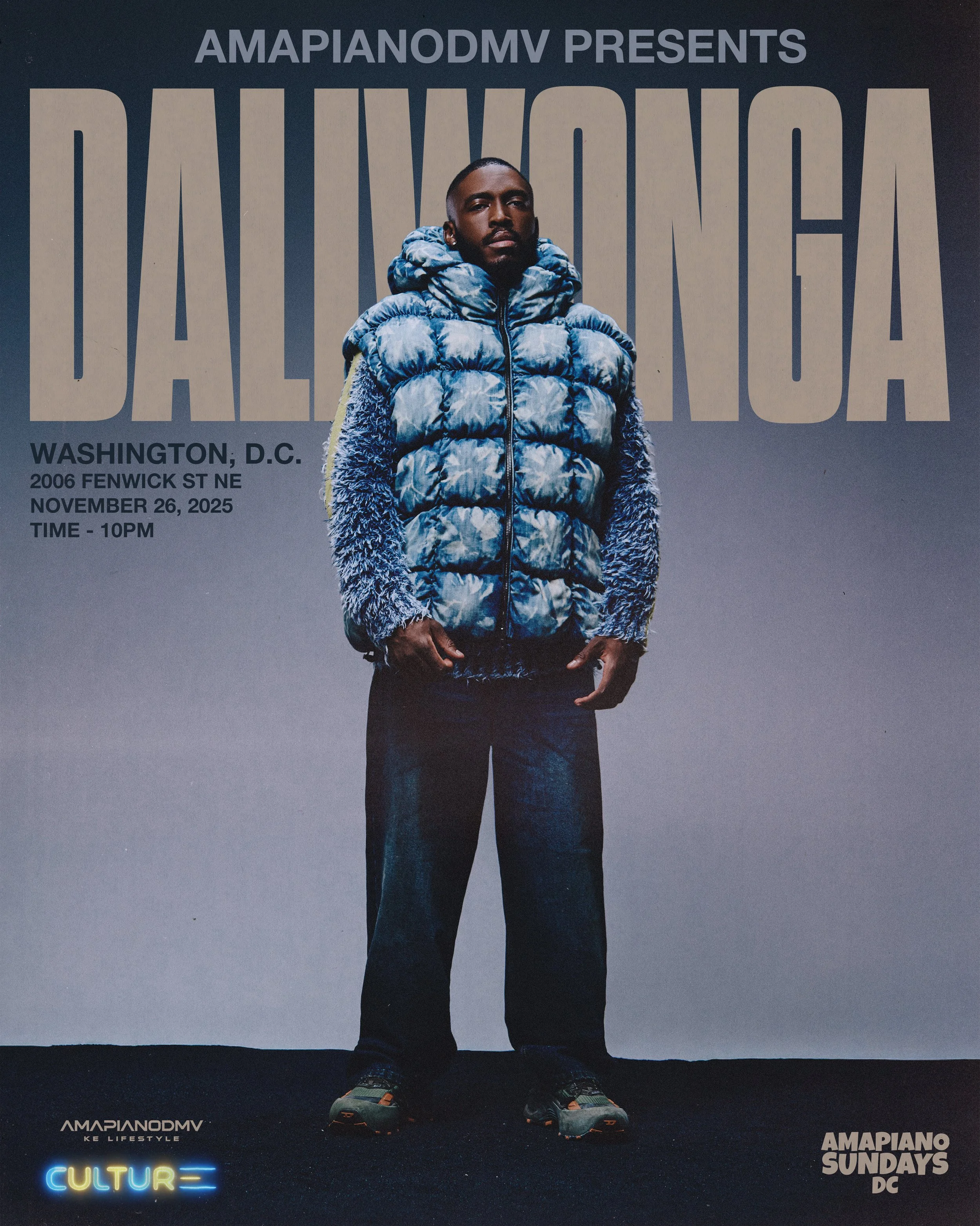 A Night of Amapiano w/ DALIWONGA (South Africa)