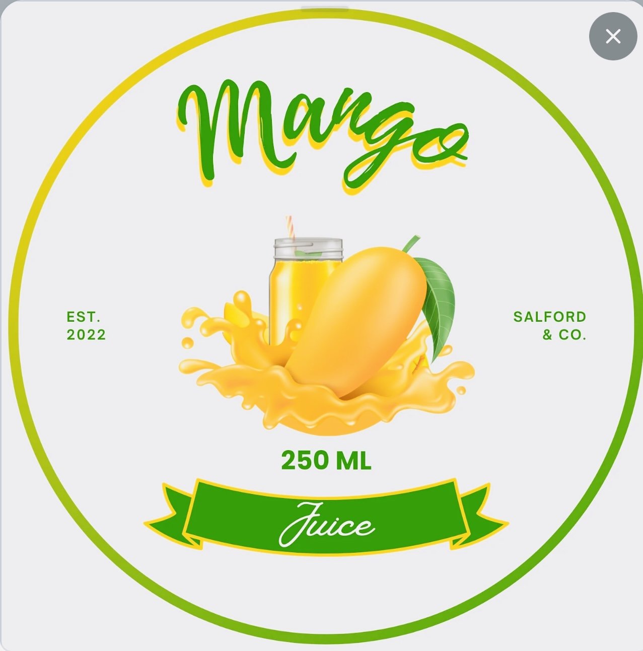 Mango juice