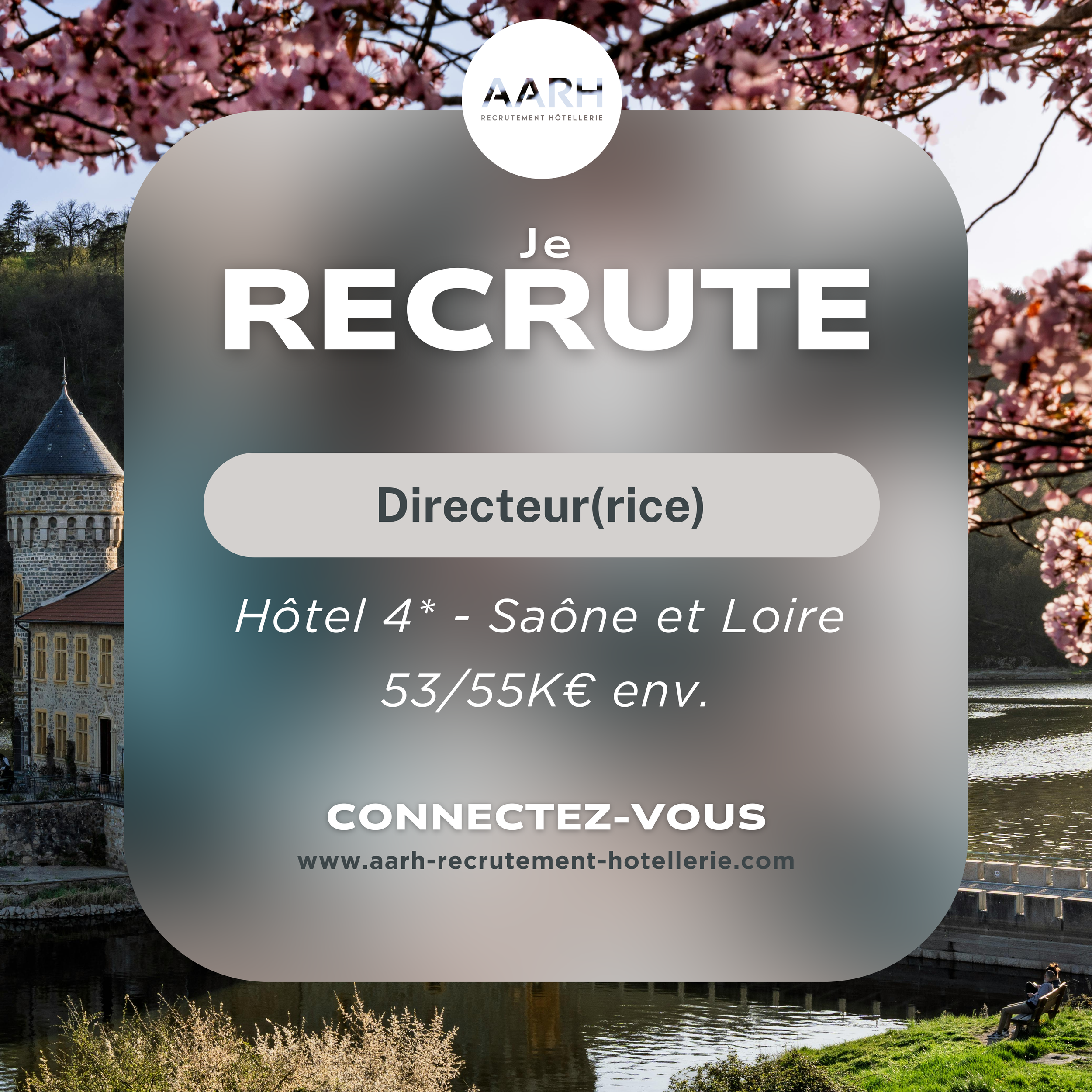 Recrutement directeur hotel saone et loire