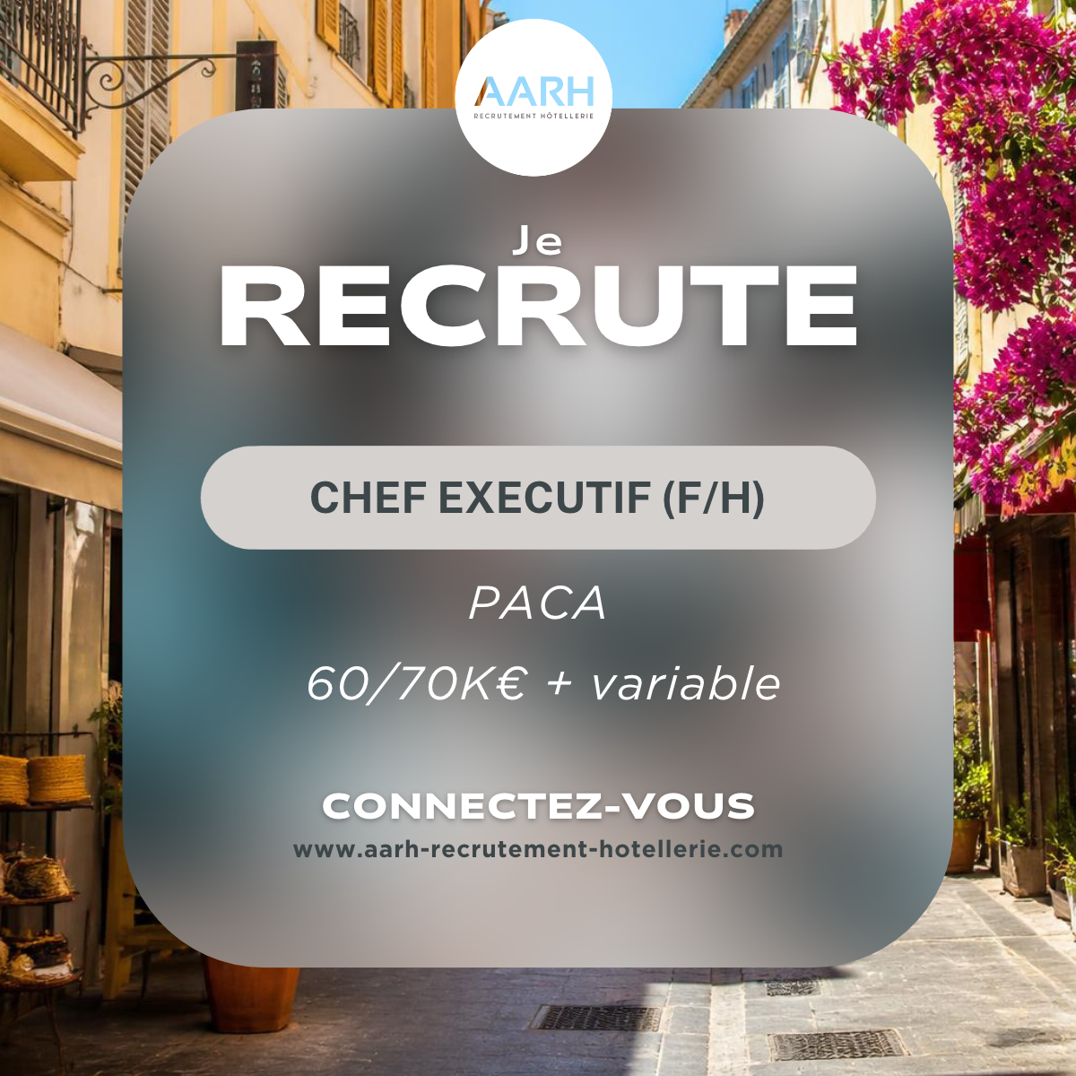 Recrutement Chef, de Cuisine, PACA