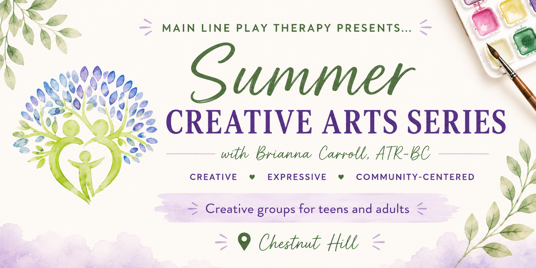 Summer Creative Arts Series for Teens &amp; Adults
