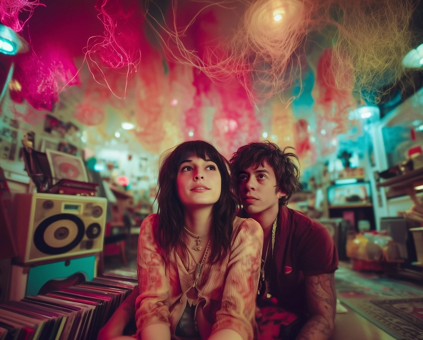 FRECUENCIA COMPARTIDA
Pablo y Lidia
#fotografíasintética 
#retratossintéticos 
#sintography