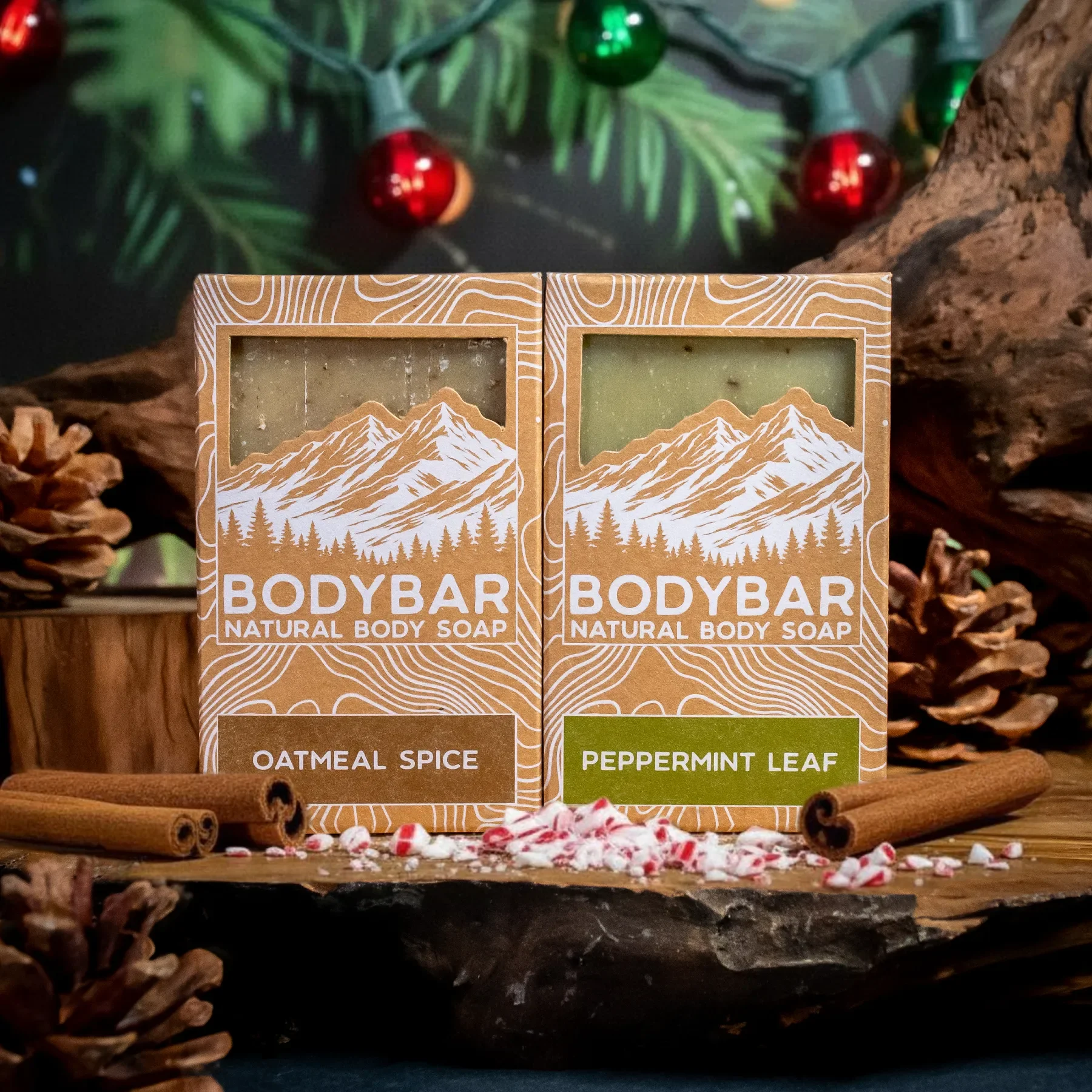 holiday bundle peppermint leaf and oatmeal spice.webp