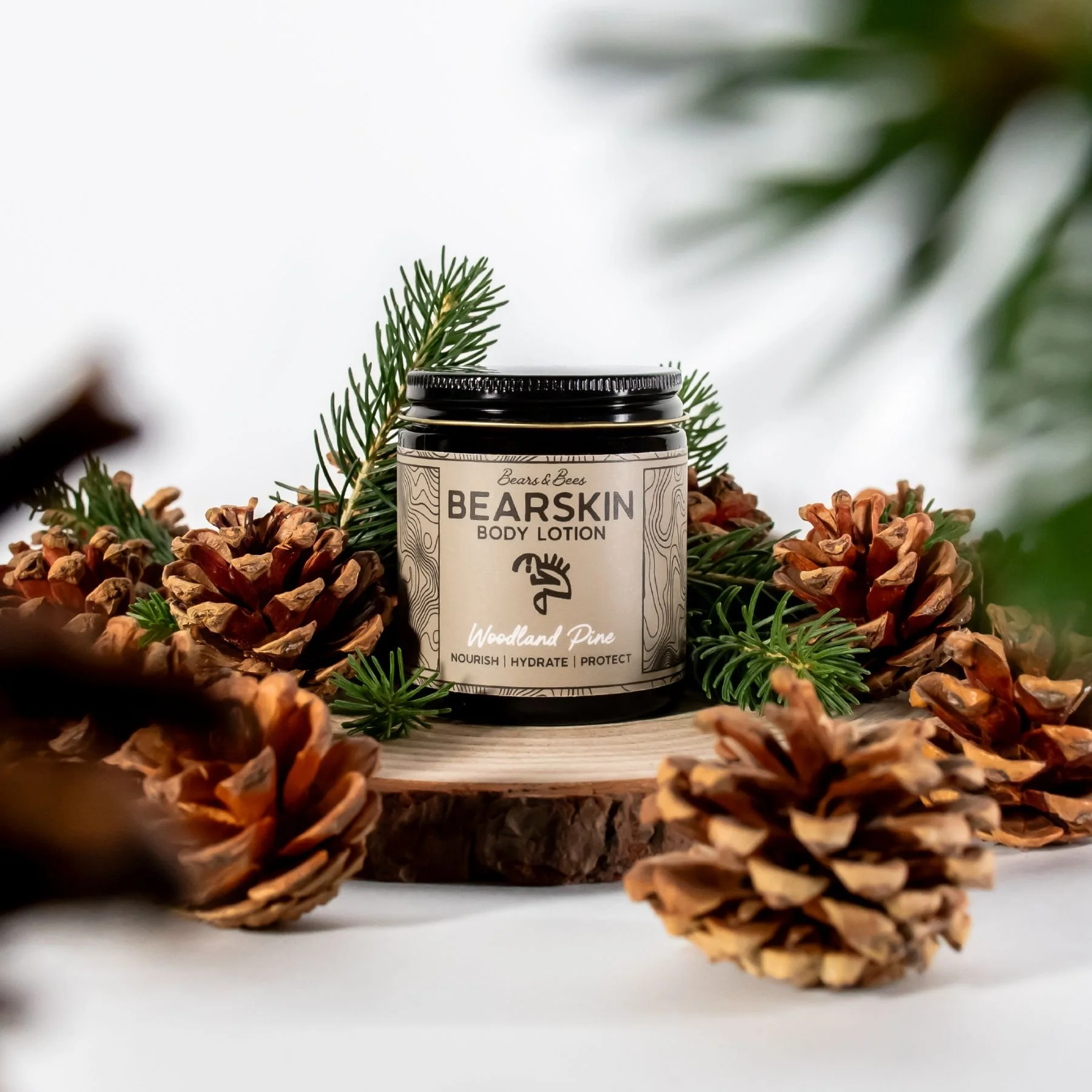 bearskin tallow body lotion woodland pine.jpg