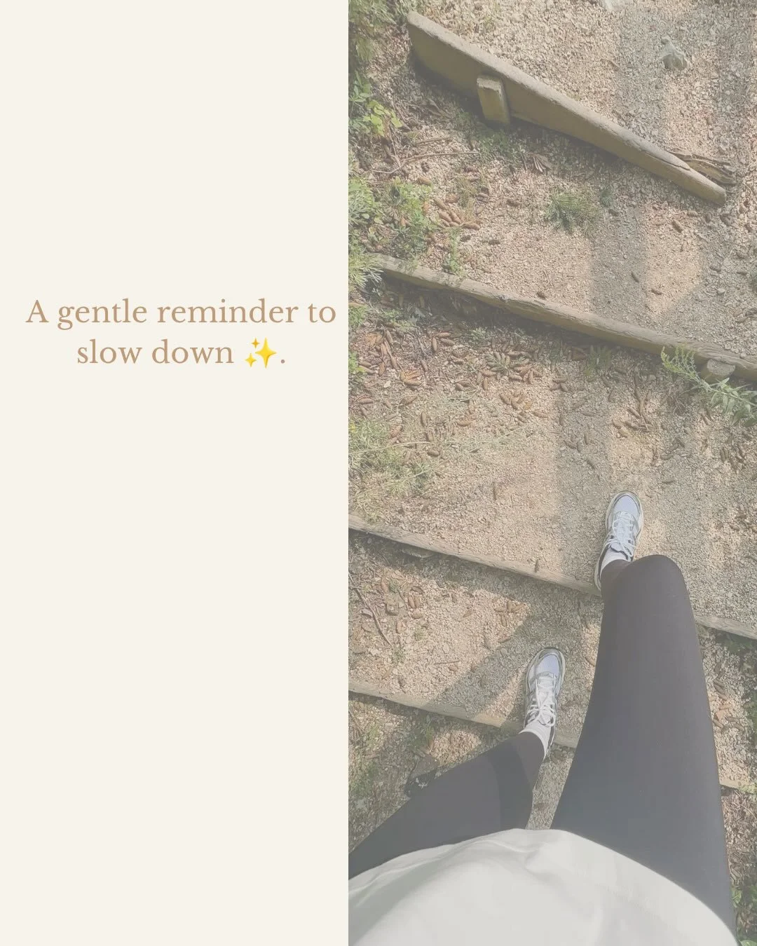 I think so many women are living in a constant state of overstimulation now&hellip;

always rushing,
always consuming,
always switched on.

And often the body starts to ask us to slow down long before we actually listen.

Sometimes it&rsquo;s not abo