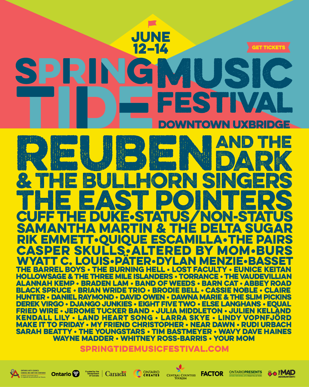 Springtide Music Festival (Uxbridge, ON)