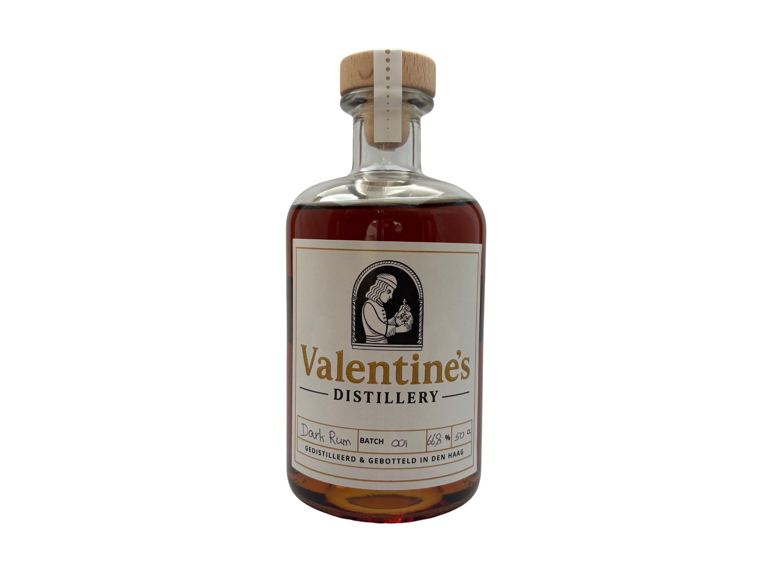 Valentine’s Distillery Cask Strength Dark Rum 66,8% 50 cl