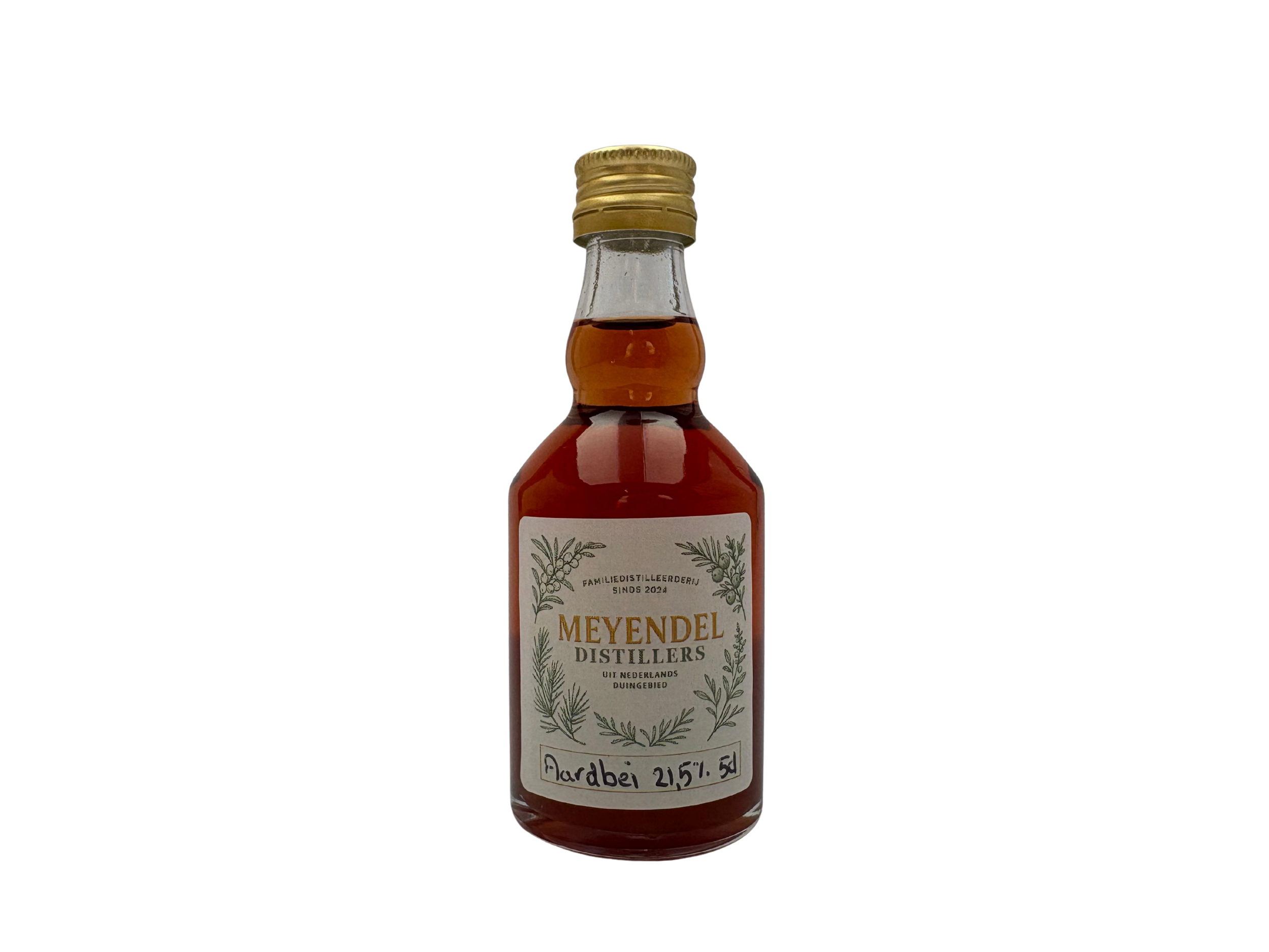 Meyendel Distillers Aardbeienlikeur 21,5% 5cl (miniatuur)