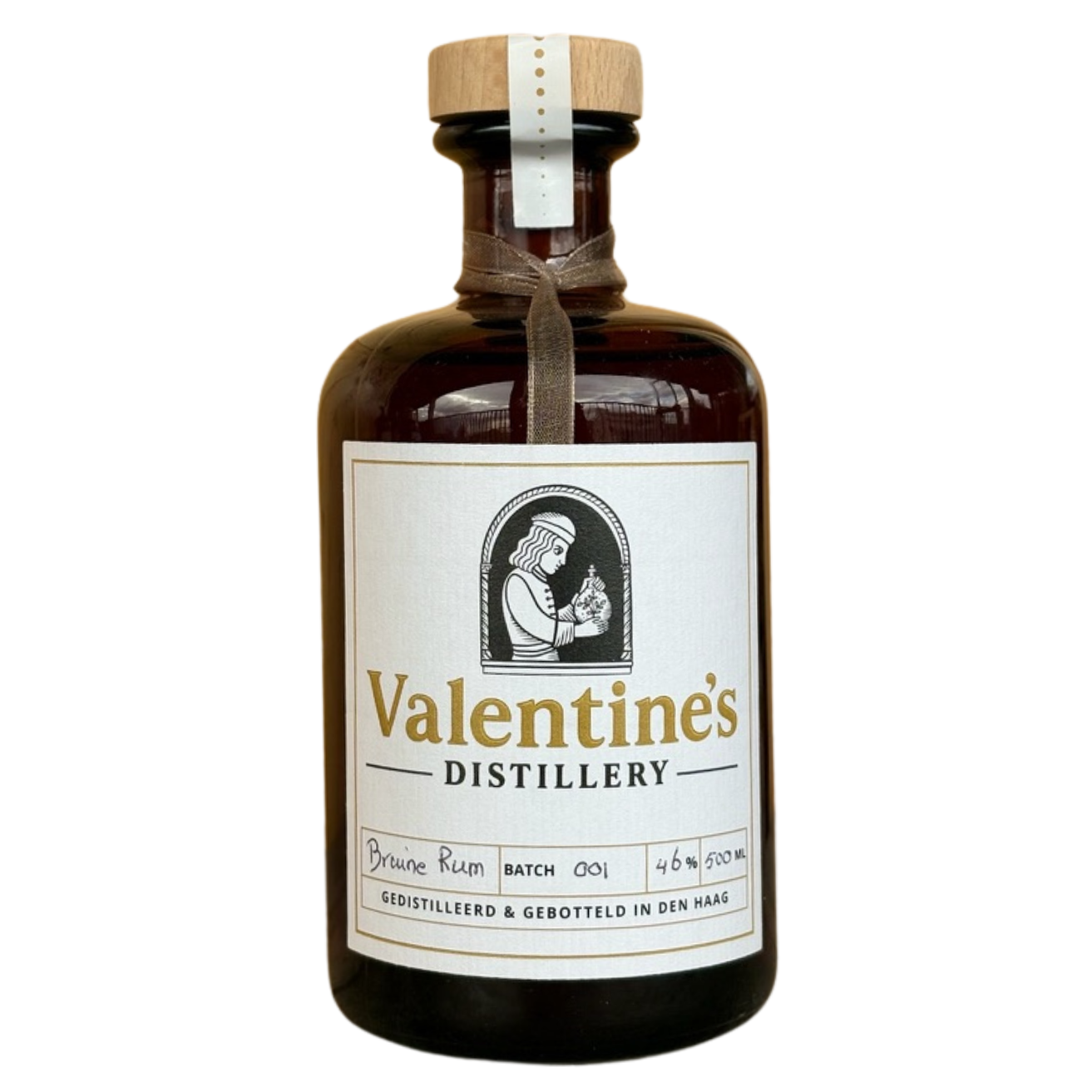 Valentine's Distillery Dark Rum 46% 50cl