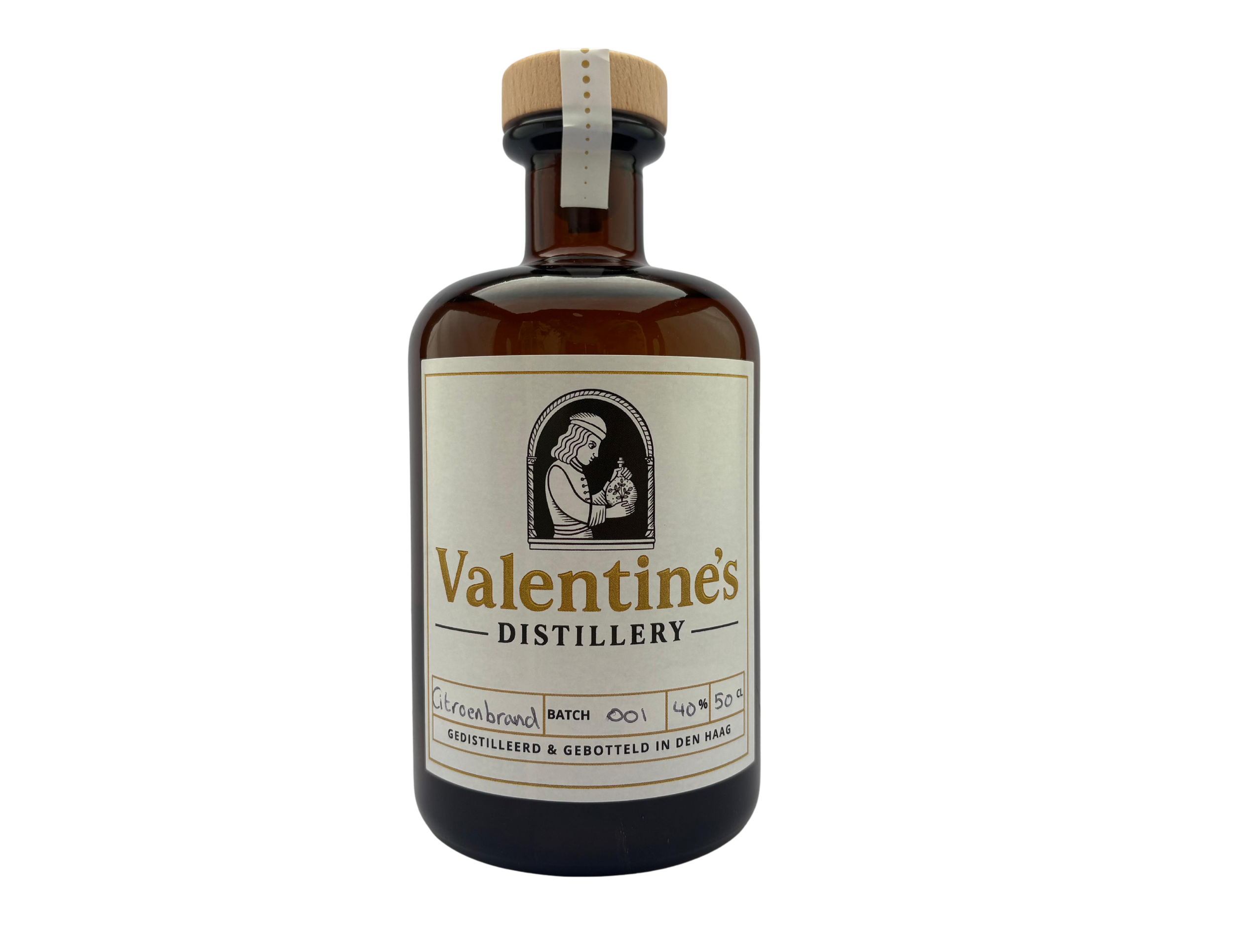 Valentine's Distillery Citroenbrand (eau de vie) 40% 50cl
