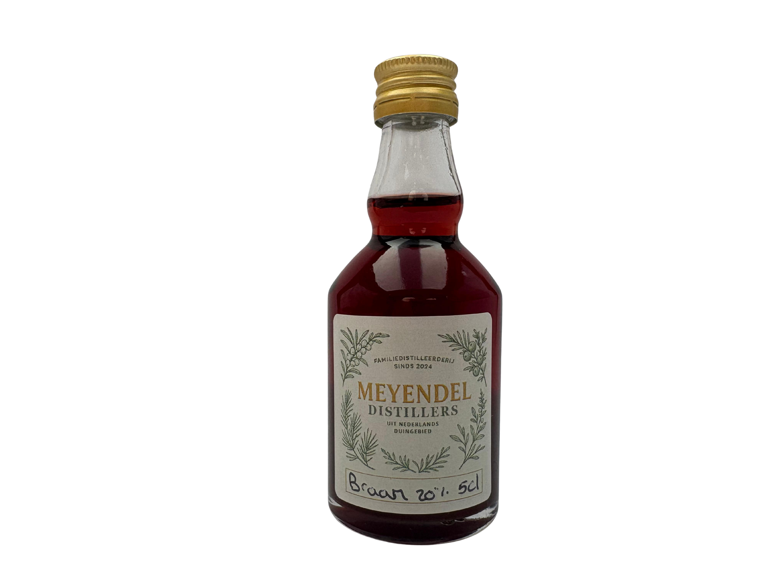 Meyendel Distillers Bramen Likeur 20% 5cl (miniatuur)