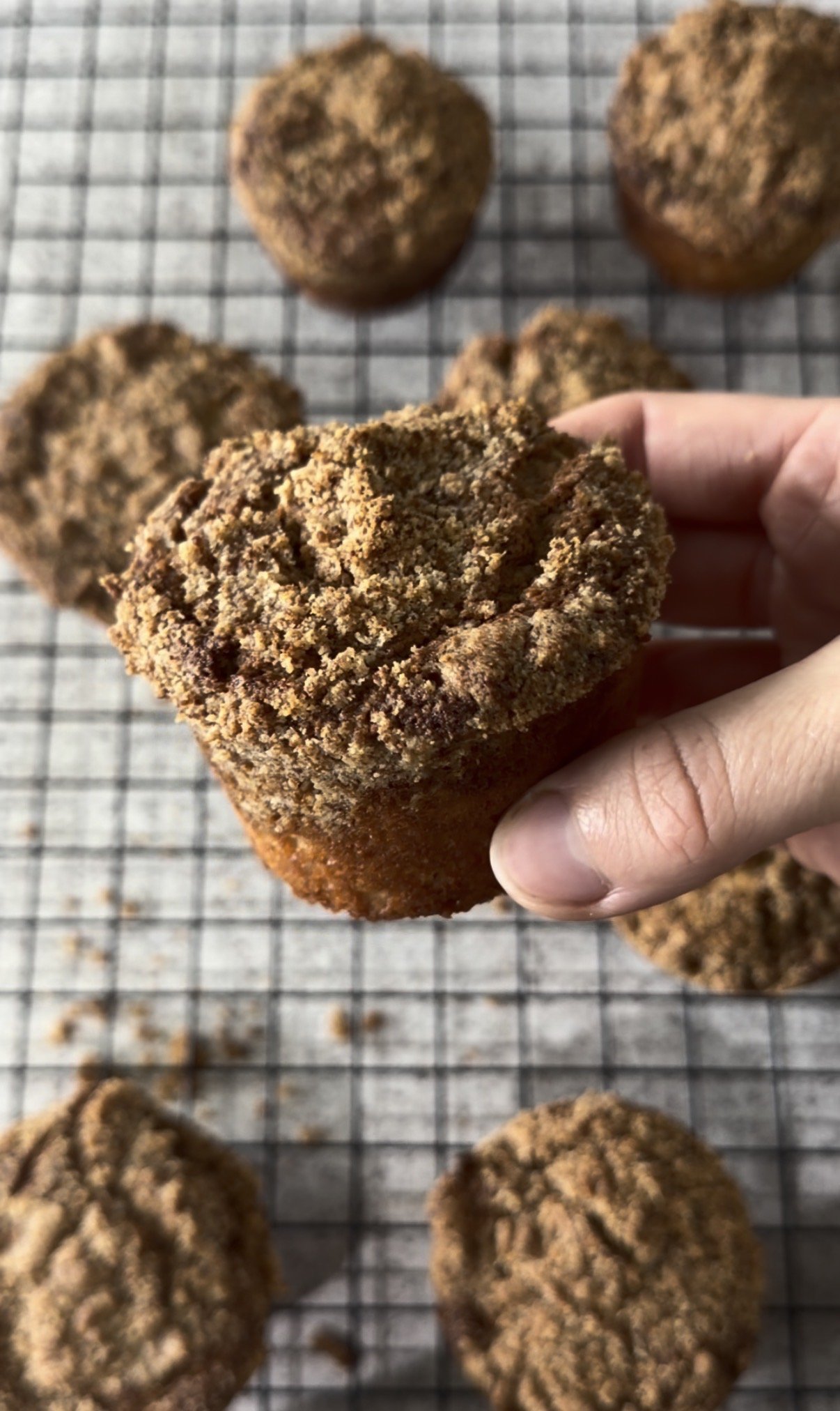 Chai Crumble Muffins