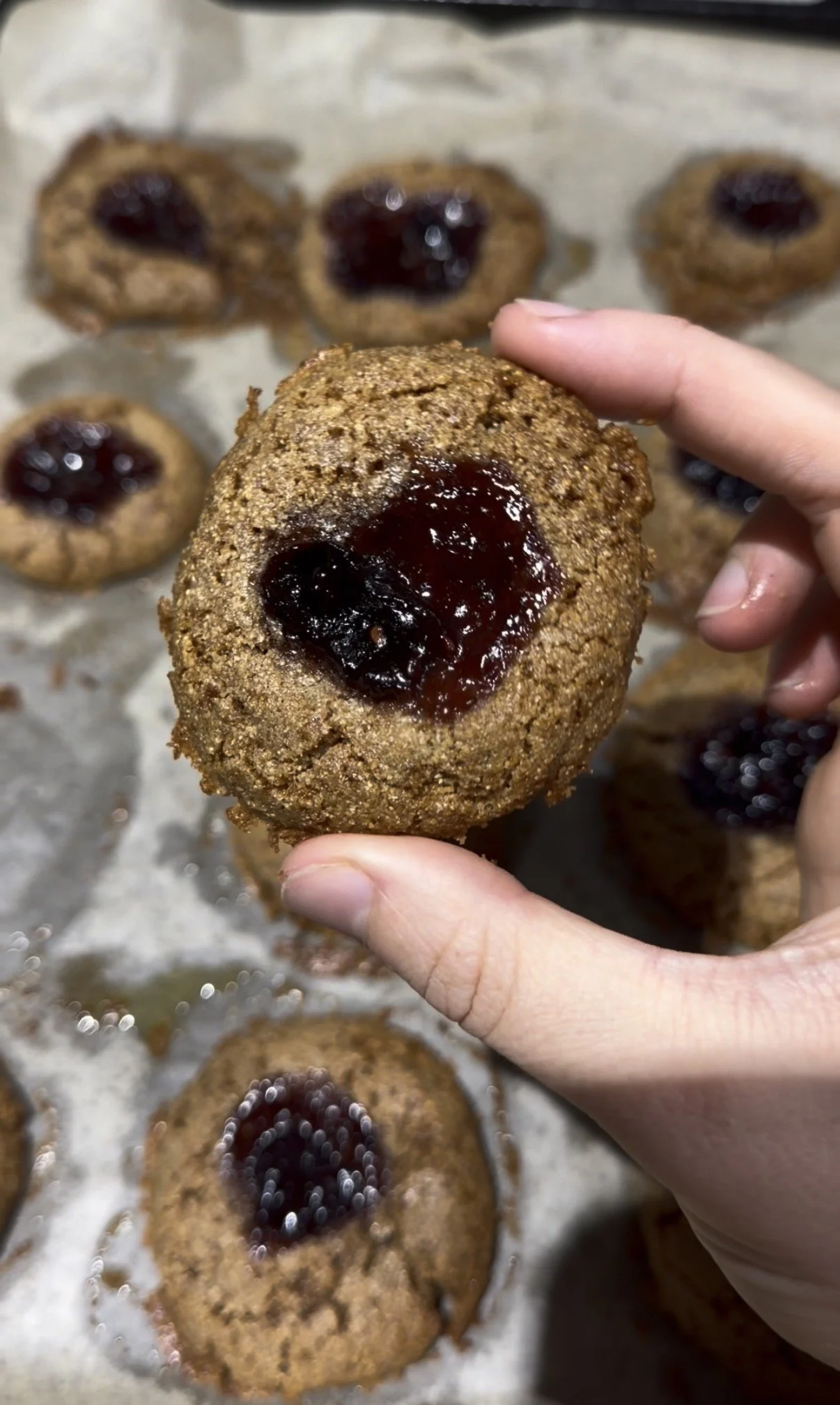 Jam Drop Biscuits