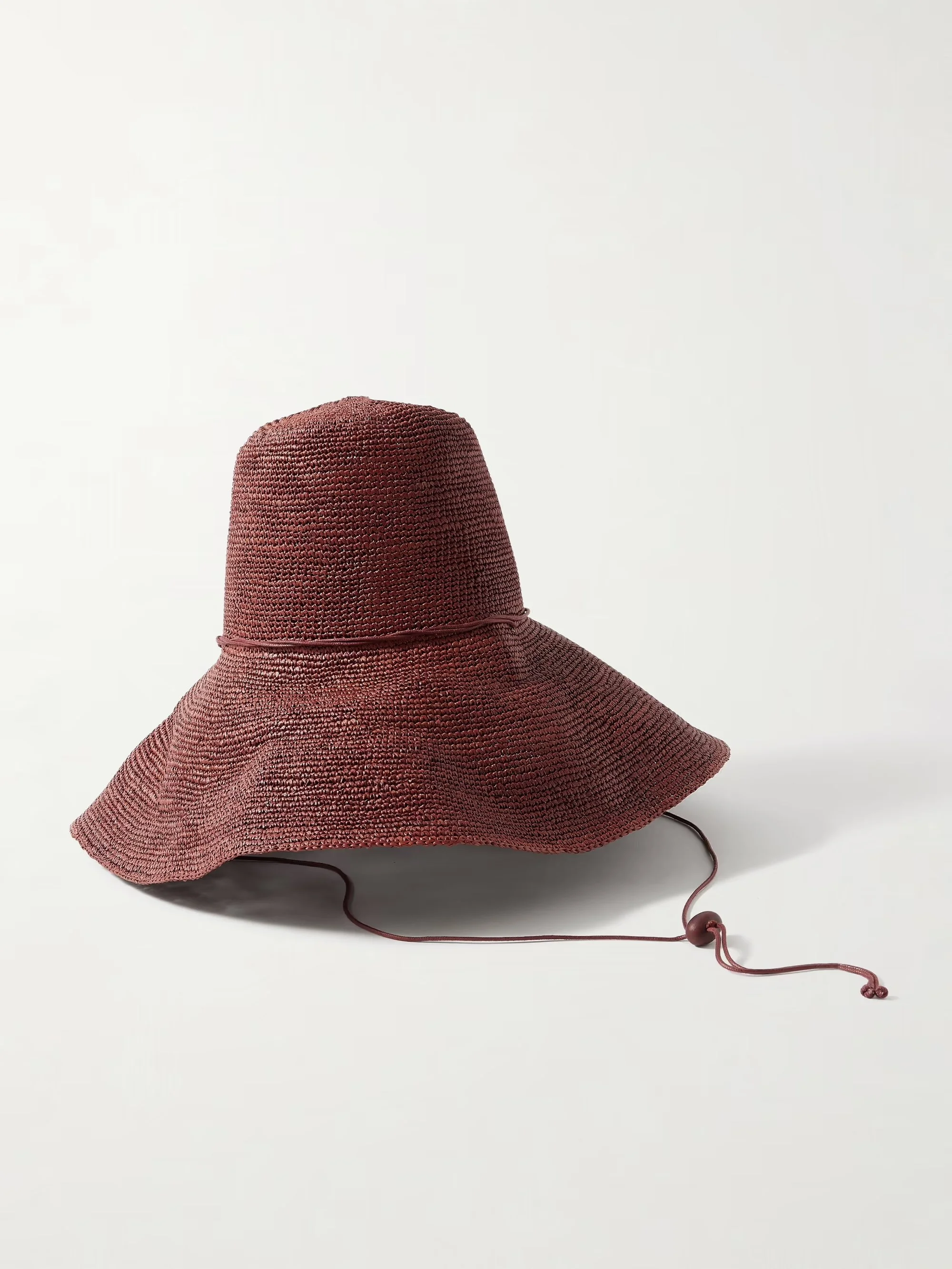 JOHANNA ORITZ - + Artesano Symbols of Pride straw bucket hat