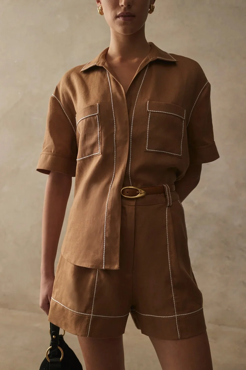 SANCIA - Lydian Shirt Honey