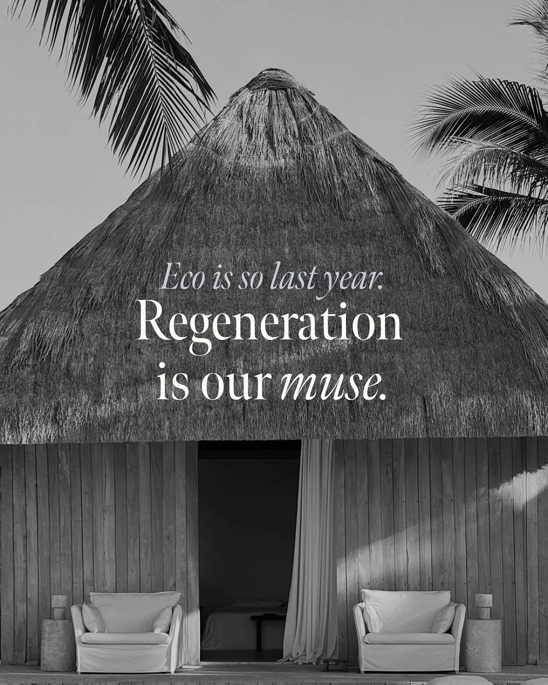 Regeneration is and always will be the chicest option x