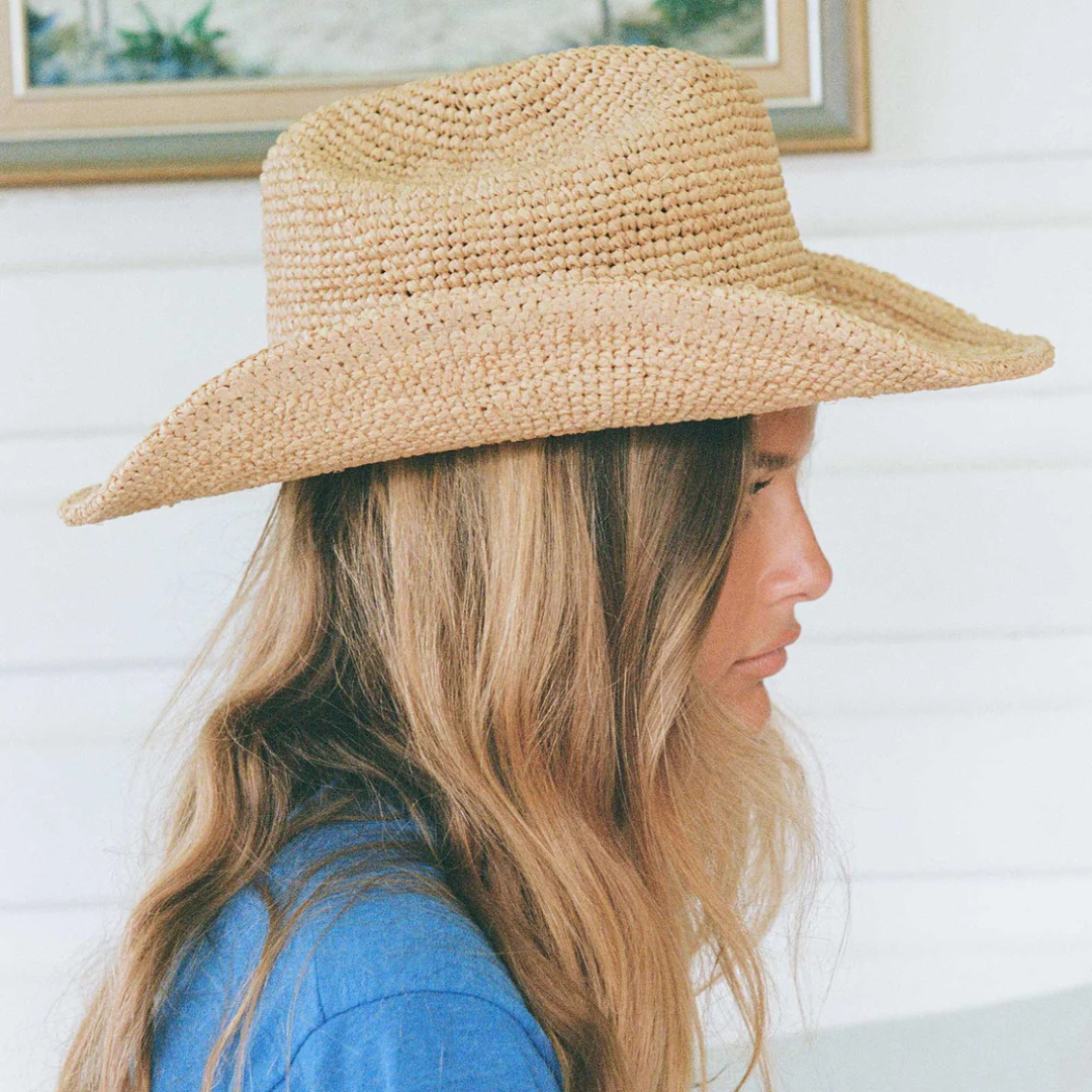 Lack of Color - Raffia Cowboy Hat