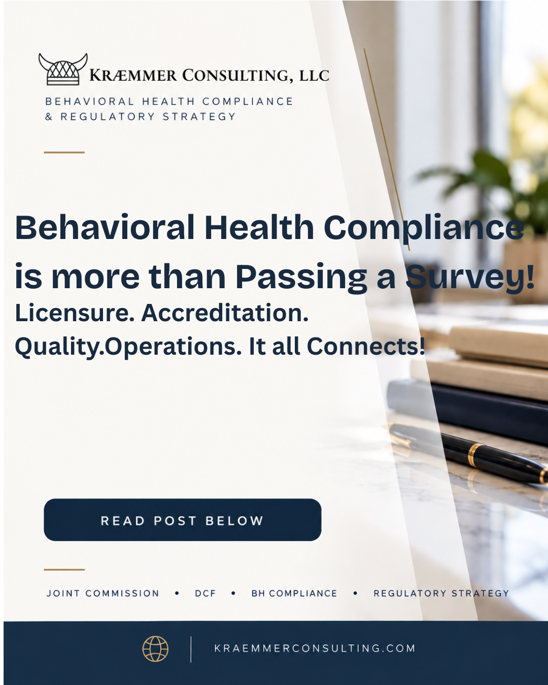 Behavioral Health Compliance Is More Than Passing a Survey