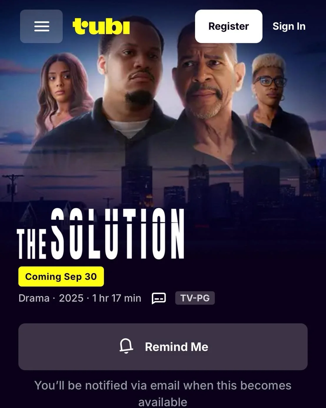 Rhett here: &ldquo;The Solution&rdquo; is set to release on Tubi October 1st. Set a reminder to watch with the link below:

https://tubitv.com/movies/100043133/the-solution

This was an amazing crew that I was blessed to be a part of. I was camera as