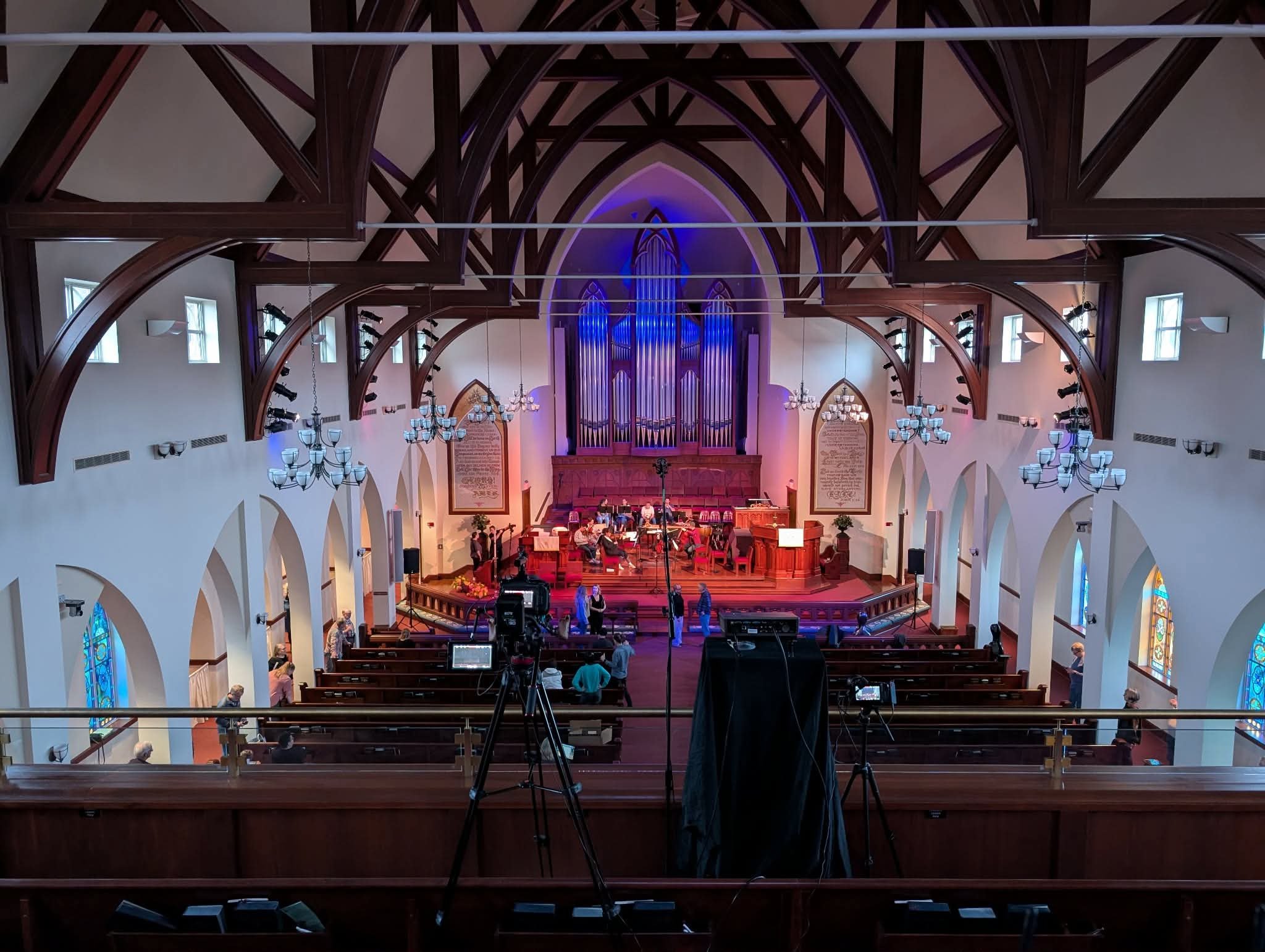 Here&rsquo;s a behind the scenes look from one of our projects in November. Perfect view!

 #clarksvilletnlocal #nashvillephotographers #nashvilletn #filminginprogress #production #eventphotos #BTS #timmonsproductions #clarksvilletn #clarksvillephoto