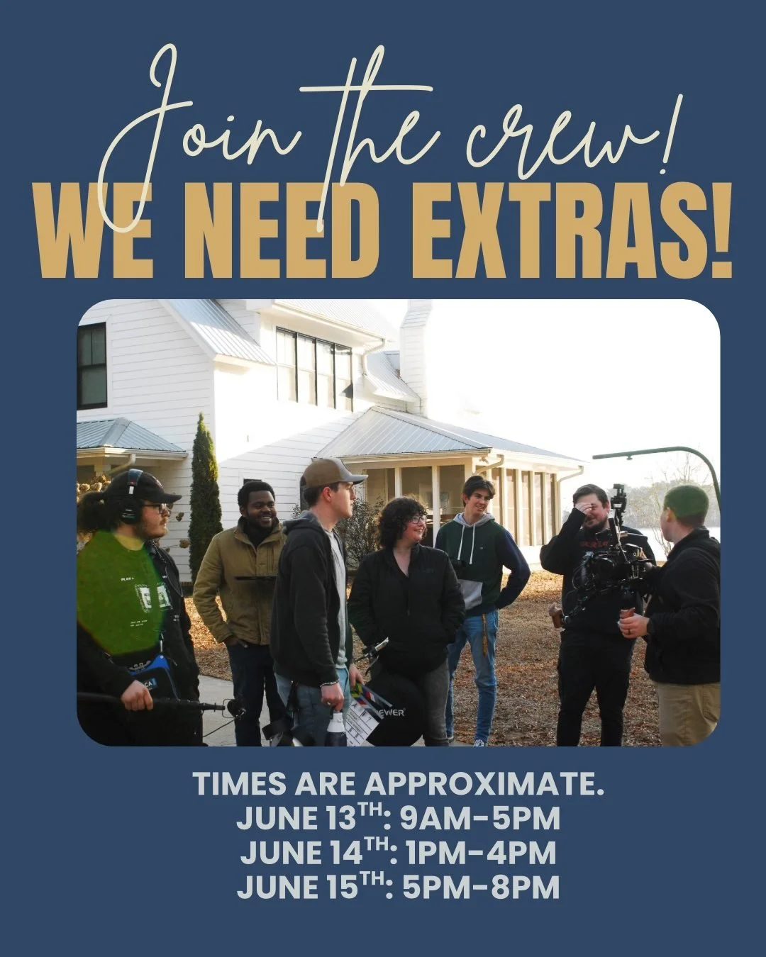 Interested in helping out as a volunteer extra this summer? We want you there! More information can be found here: https://www.timmonsproductions.com/extra

 #film #filminginprogress #clarksville #feature #clarksvillefilmmakers